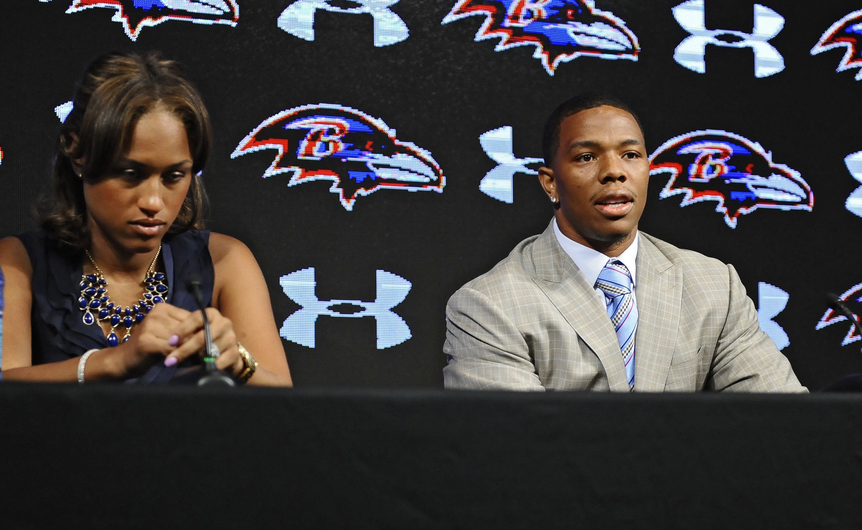 Ravens running back Ray Rice is planning to address the media at 3 p.m. Friday for the first time since he was charged with knocking