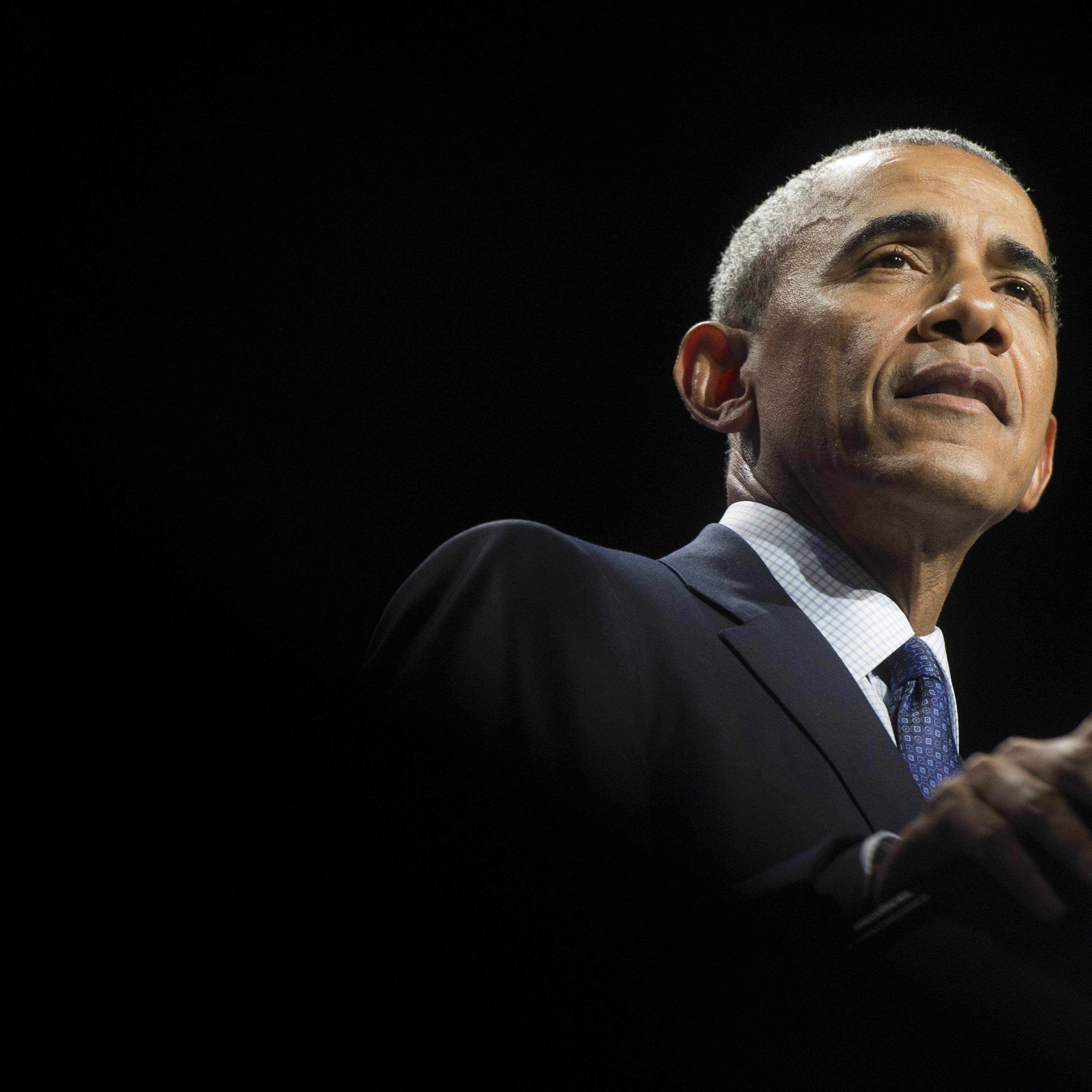 US President Barack Obama speaks during the United State of Women Summit at the Washington Convention Center in Washington, D.C., on June 14, 2016.