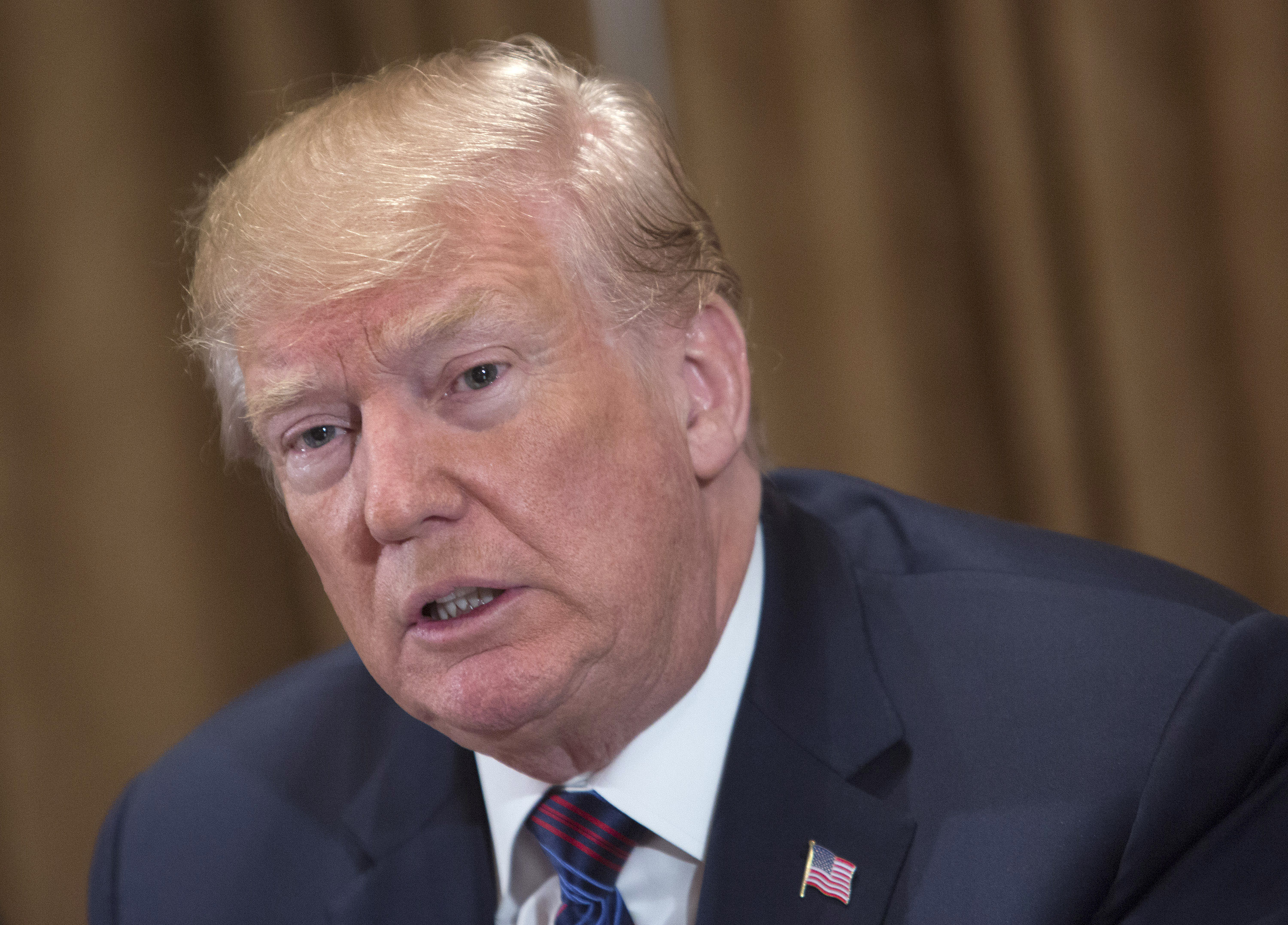 President Trump Participates in Trade Meeting with Governors and Members of Congress
