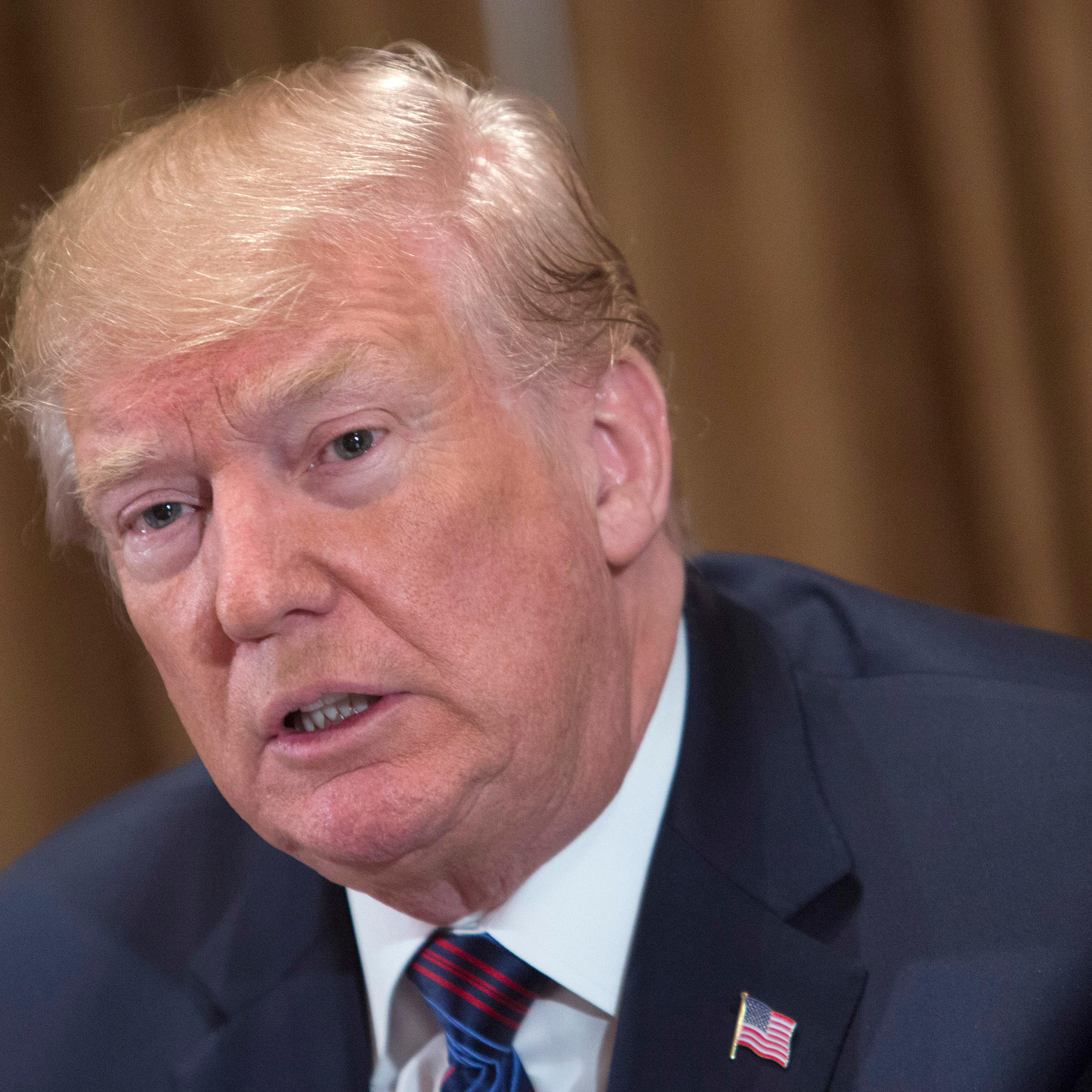 President Trump Participates in Trade Meeting with Governors and Members of Congress