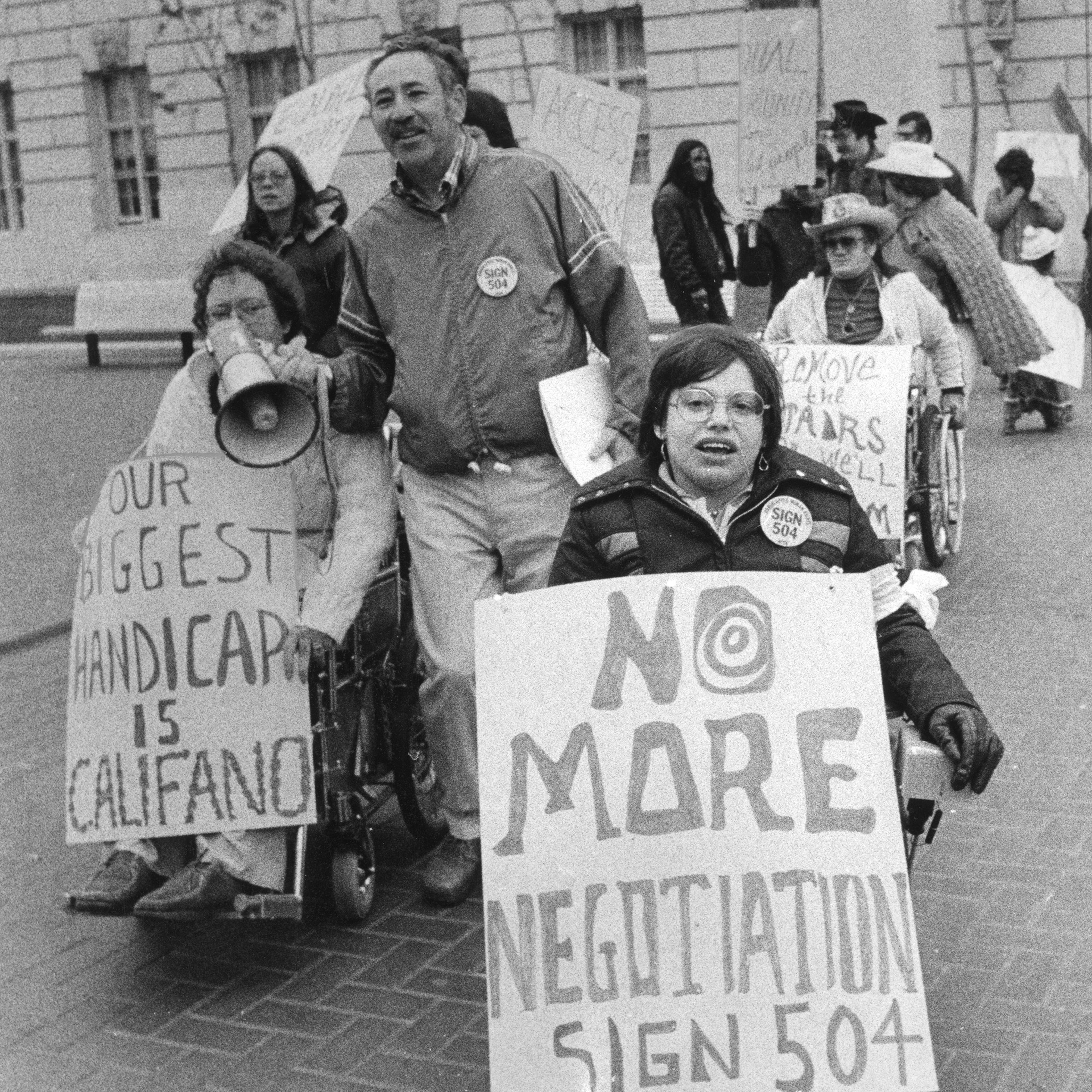 Heumann protests in 1977