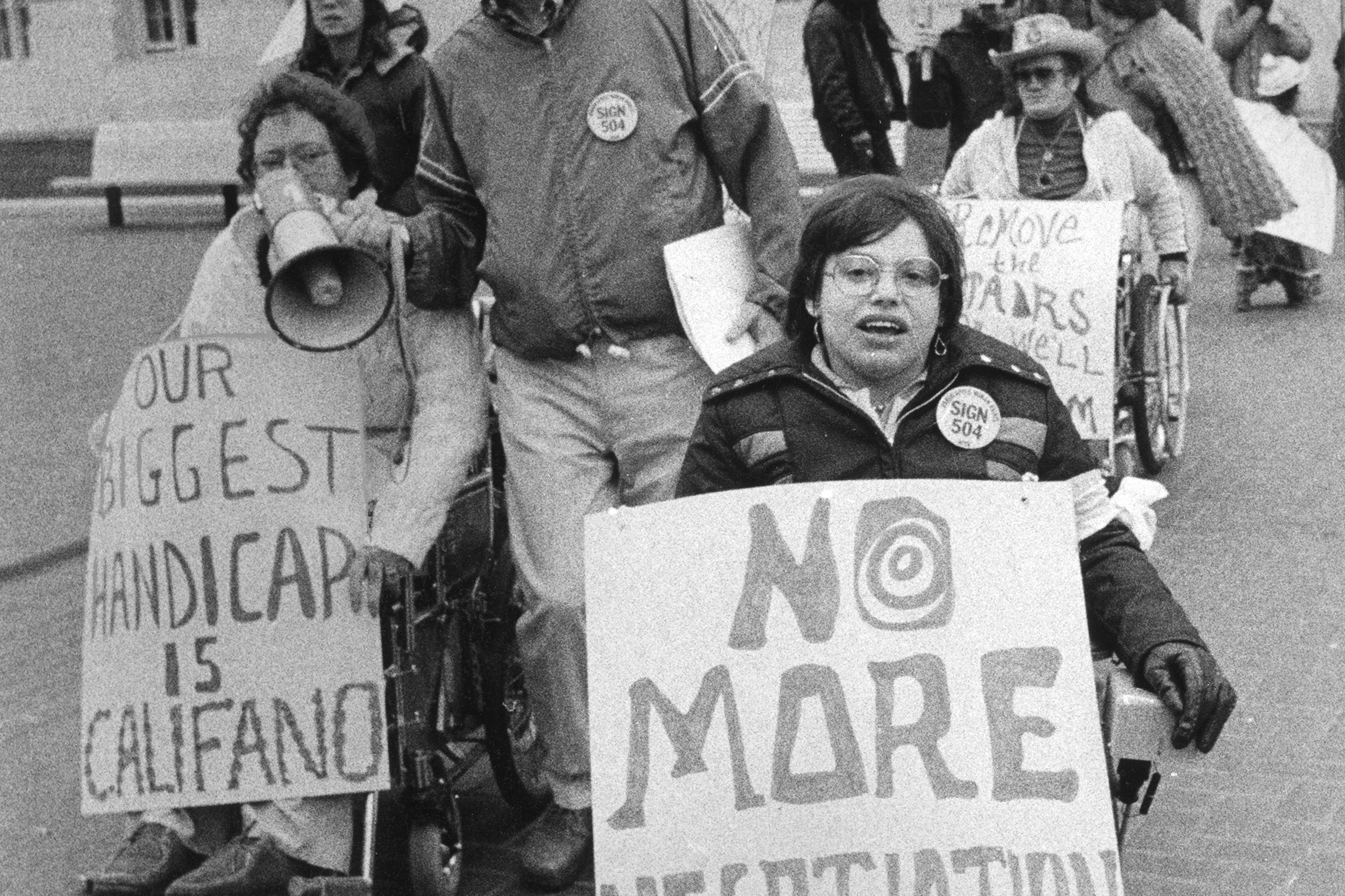 Heumann protests in 1977