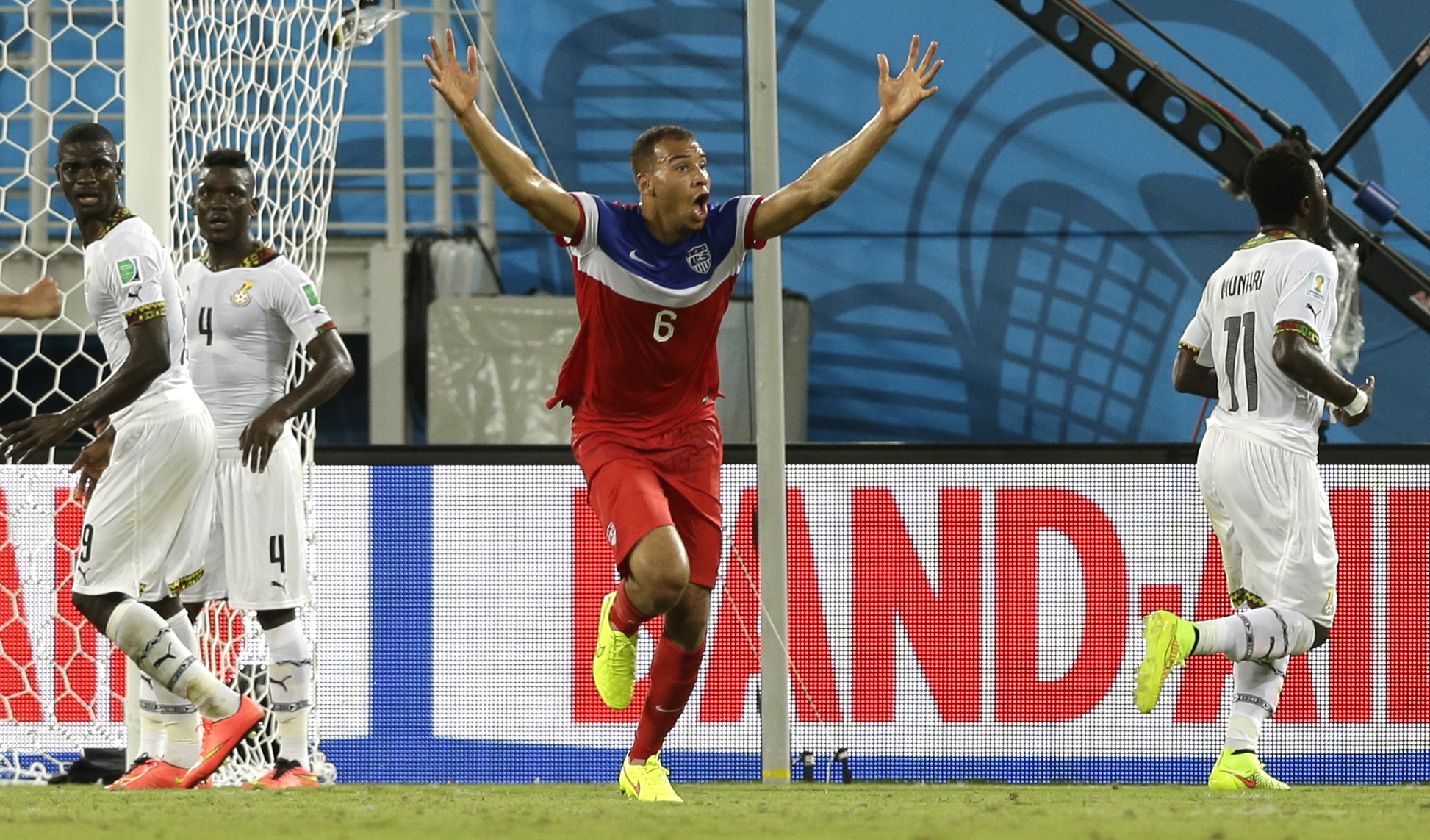 APTOPIX Brazil Soccer WCup Ghana US