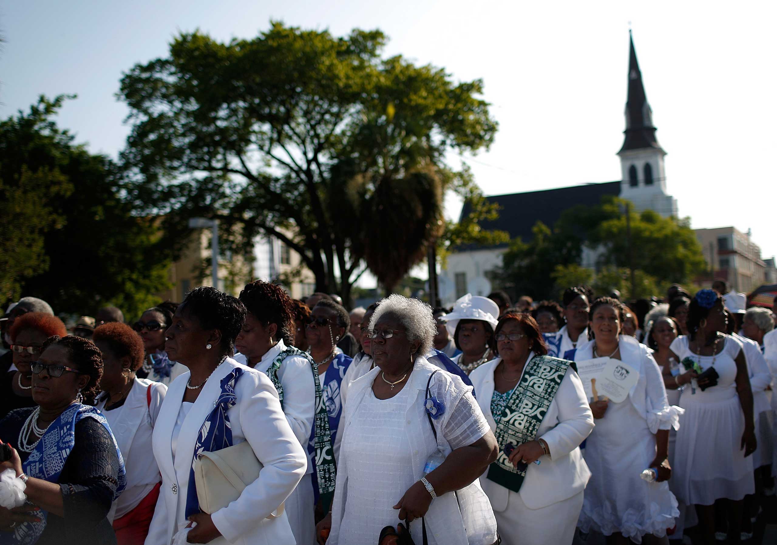 Charleston Rev. Clementa Pinckney Funeral