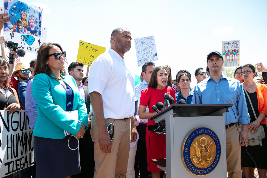 Rep. Joaquin Castro And The Hispanic Caucus Visit Detention Facility In Texas To Investigate Conditions