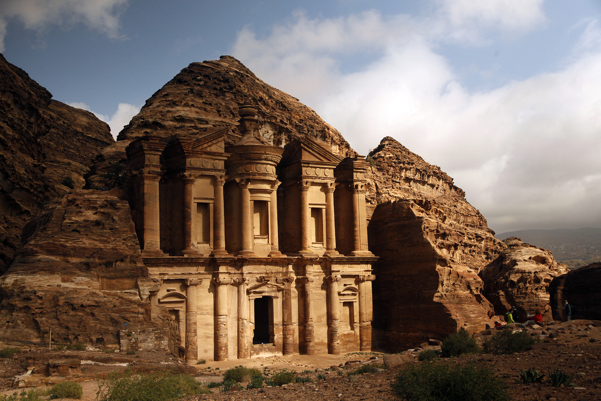 The monastery in Petra, a world famous landmark in southern Jordan, Feb. 23, 2016.