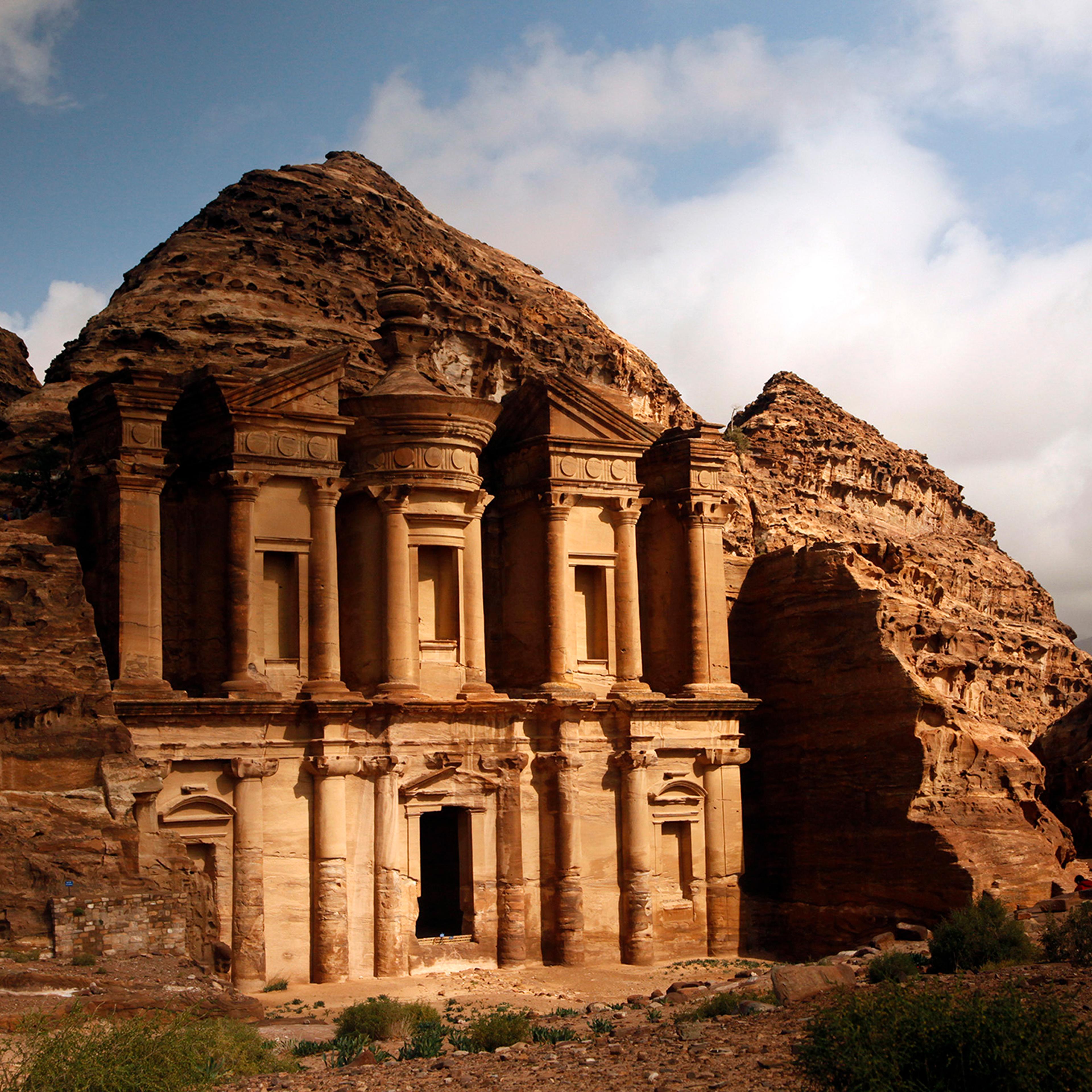 The monastery in Petra, a world famous landmark in southern Jordan, Feb. 23, 2016.