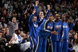 The Dallas Mavericks employ a statistician who sits behind the bench