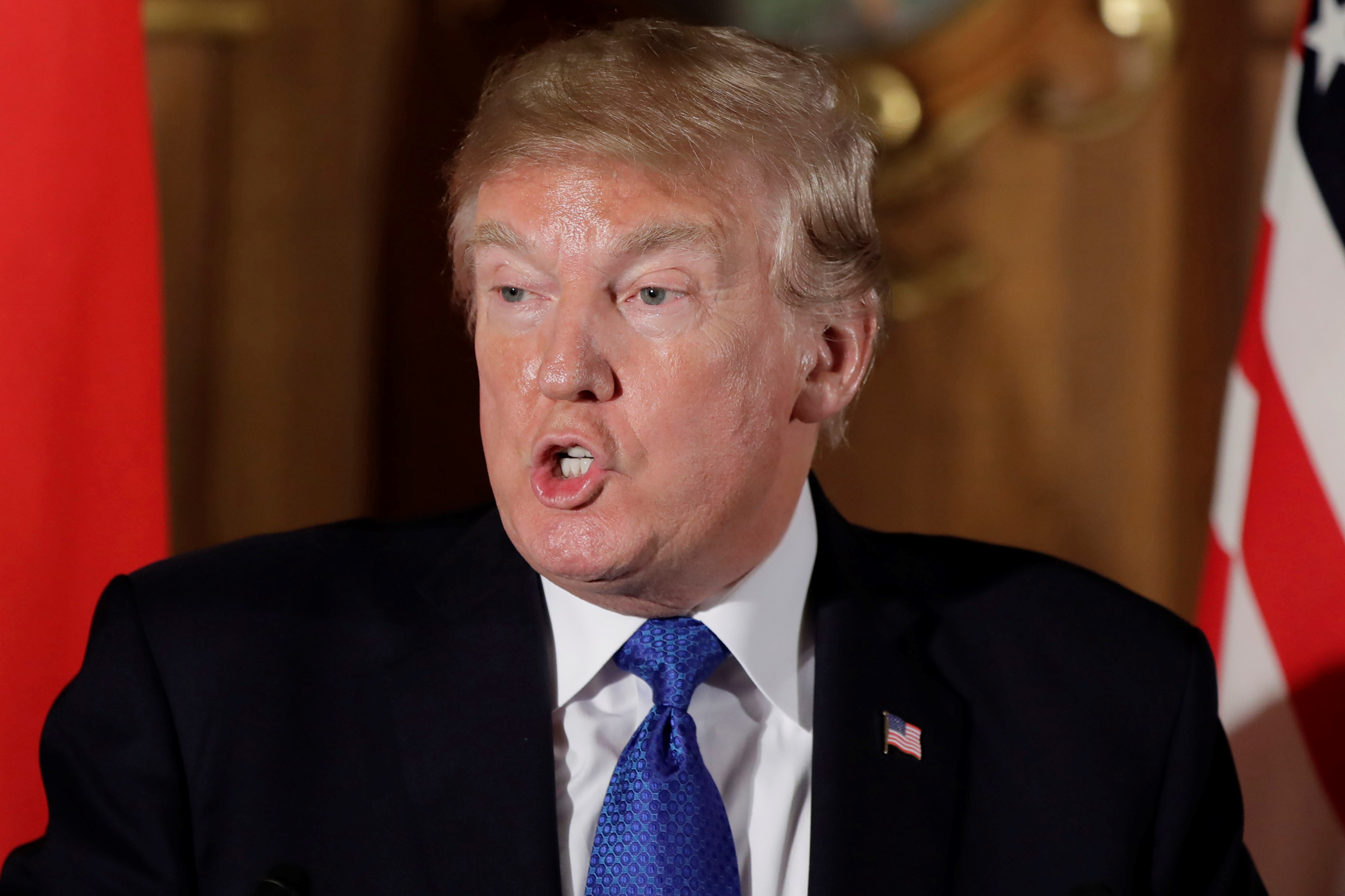 US President Trump meets Japanese PM Abe in Tokyo
