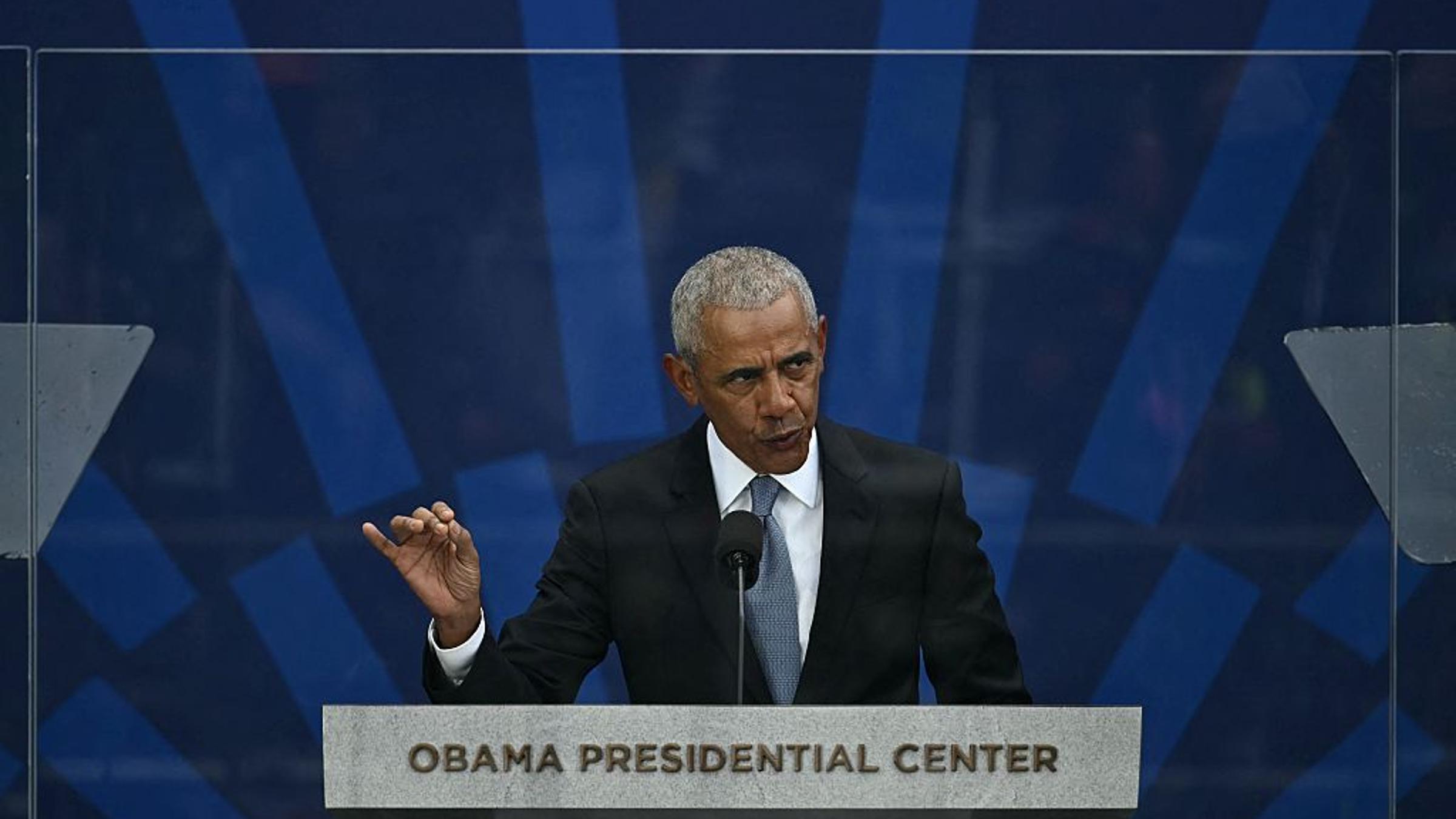 ‘No Kings’ and the ‘Peaceful Transfer of Power’: Obama Gives Pointed Remarks on ‘American Values,’ Without Naming Trump