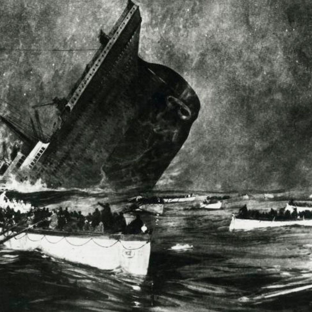 Sinking of the ?Titanic?, 14 April 1912.