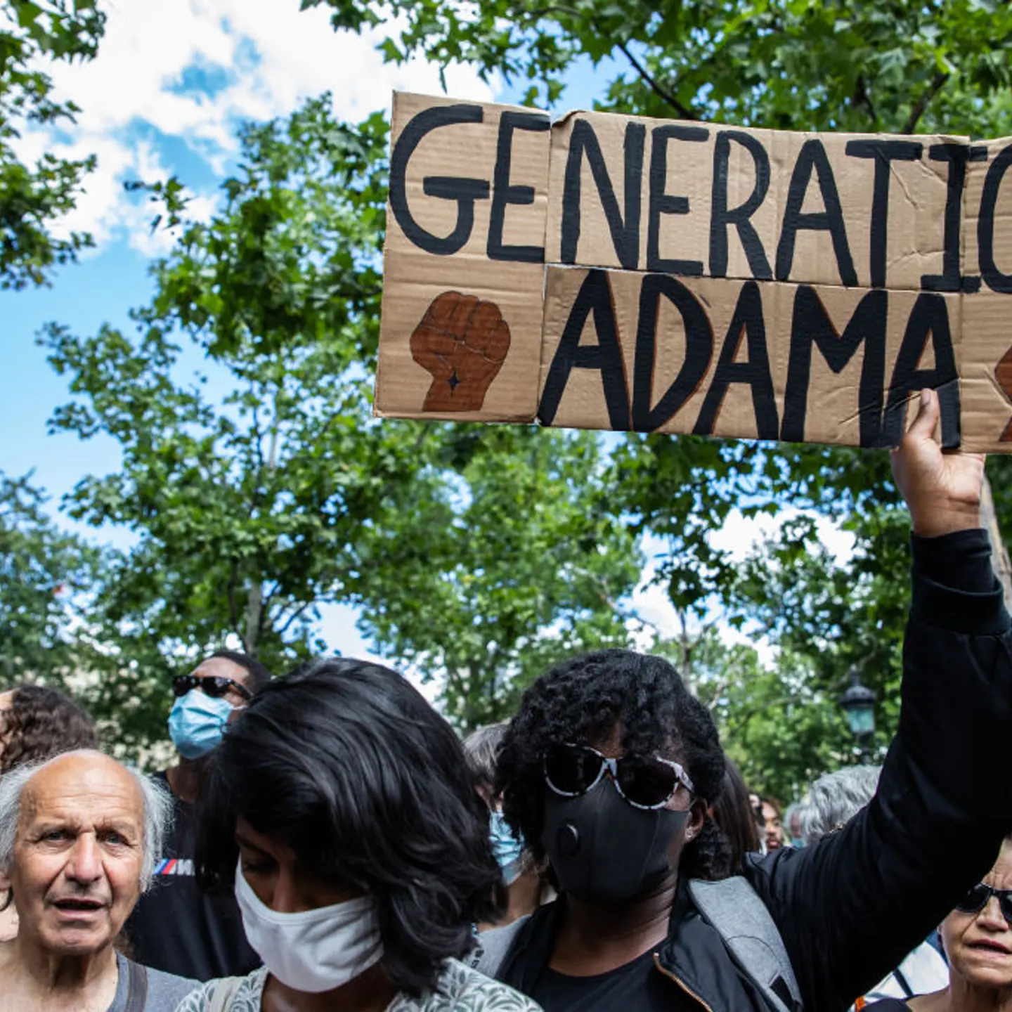 Anti-racism Protest In Paris