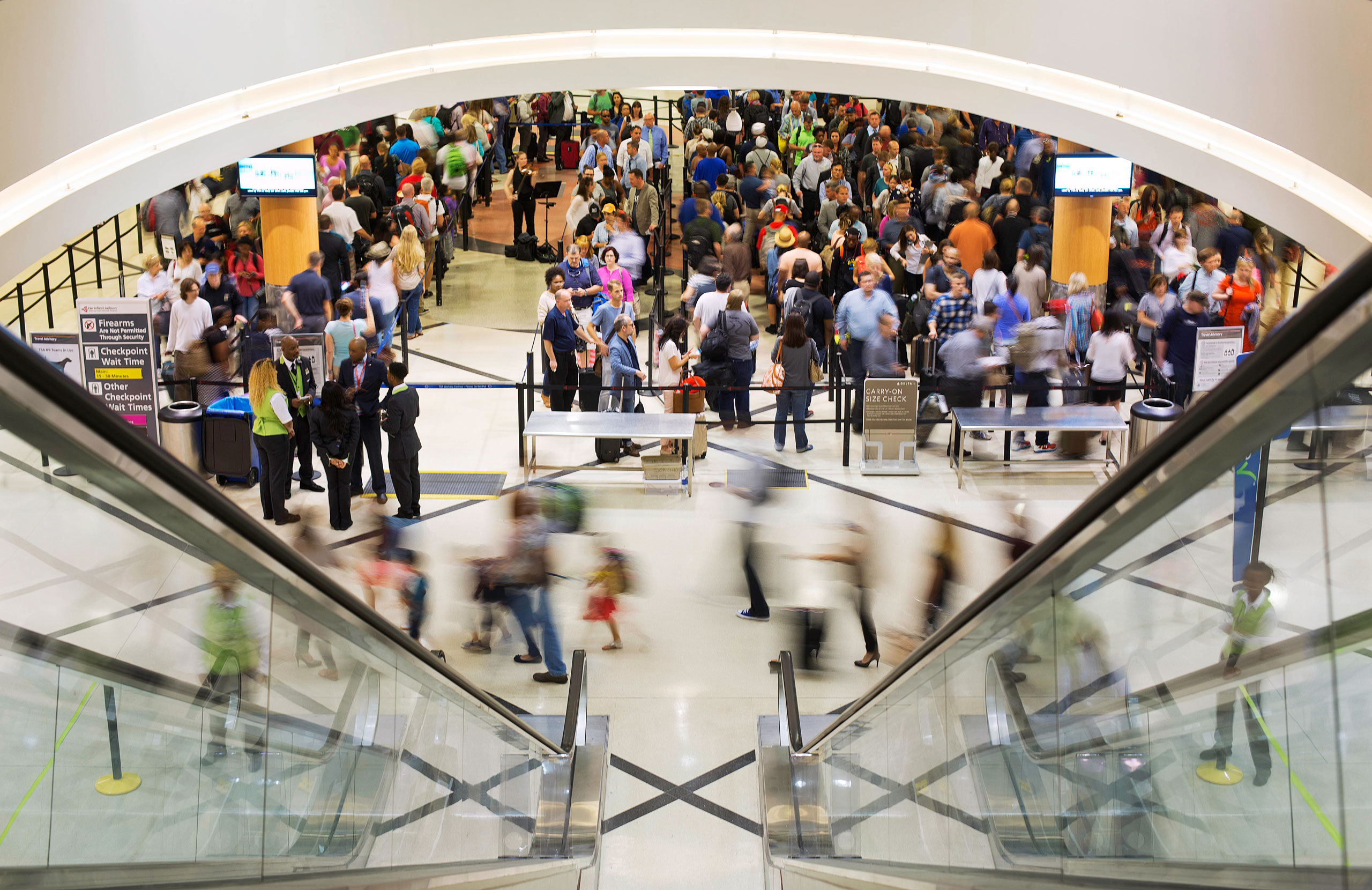 Earlier this summer, Atlanta's Hartsfield-Jackson International Airport had massive security line delays; it's seen improvement under a new system that is now being tested