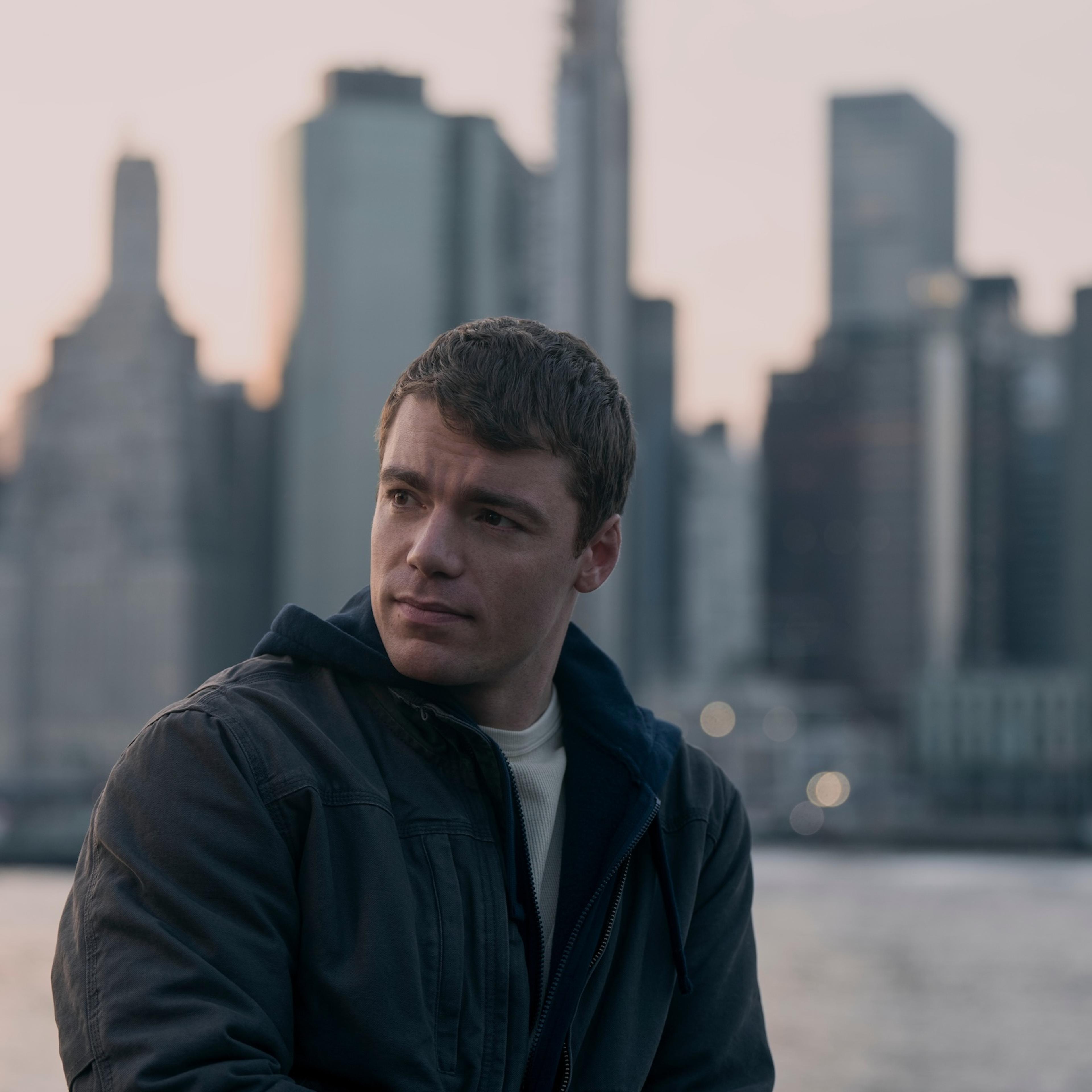 The Night Agent. Gabriel Basso as Peter Sutherland in episode 203 of The Night Agent. Cr. Christopher Saunders/Netflix © 2024