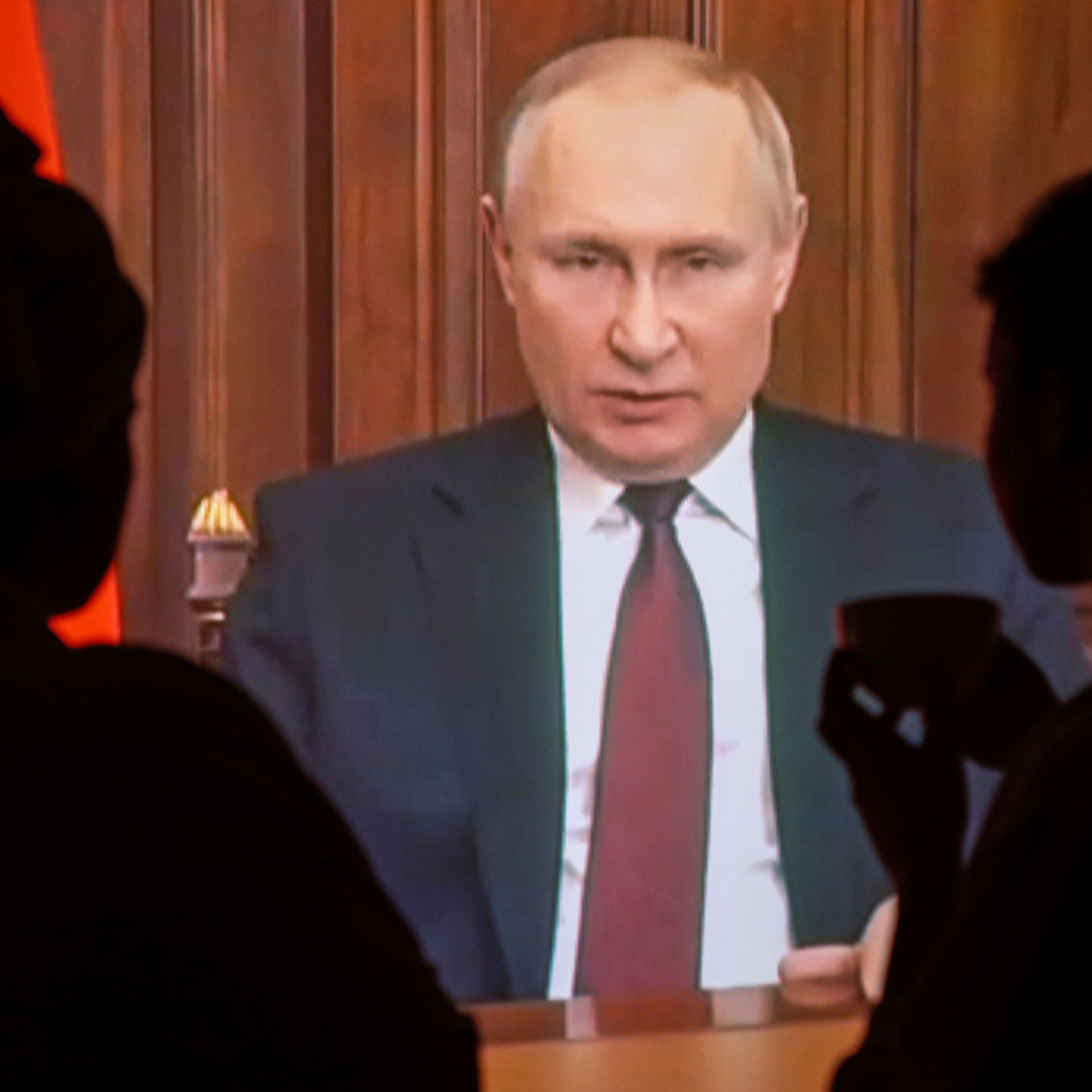Russian President Vladimir Putin announced a special military operation in the Donbass, Moscow, Russian Federation - 24 Feb 2022