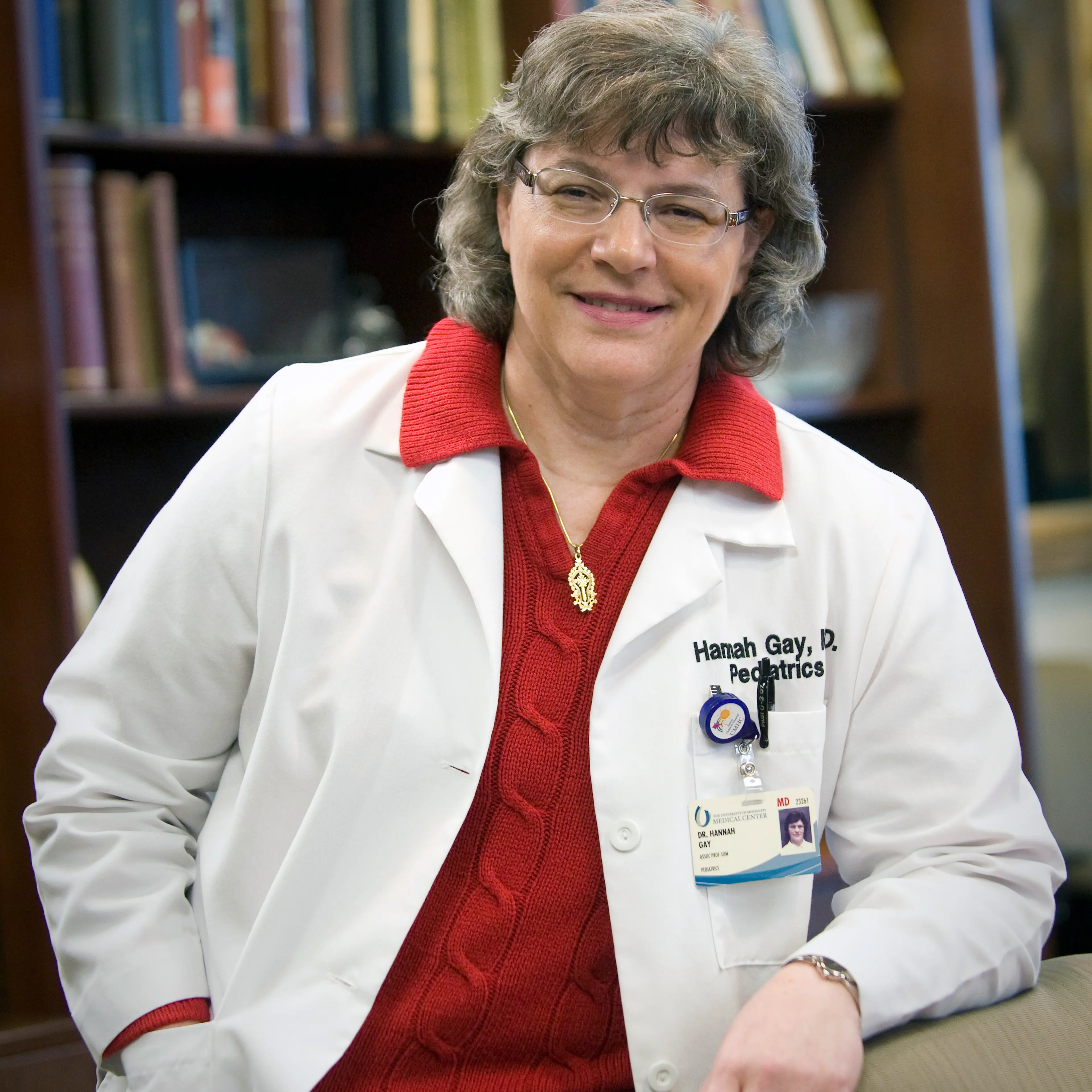 Dr. Hannah Gay, a pediatric HIV specialist at the University of Mississippi on March 3, 2013.