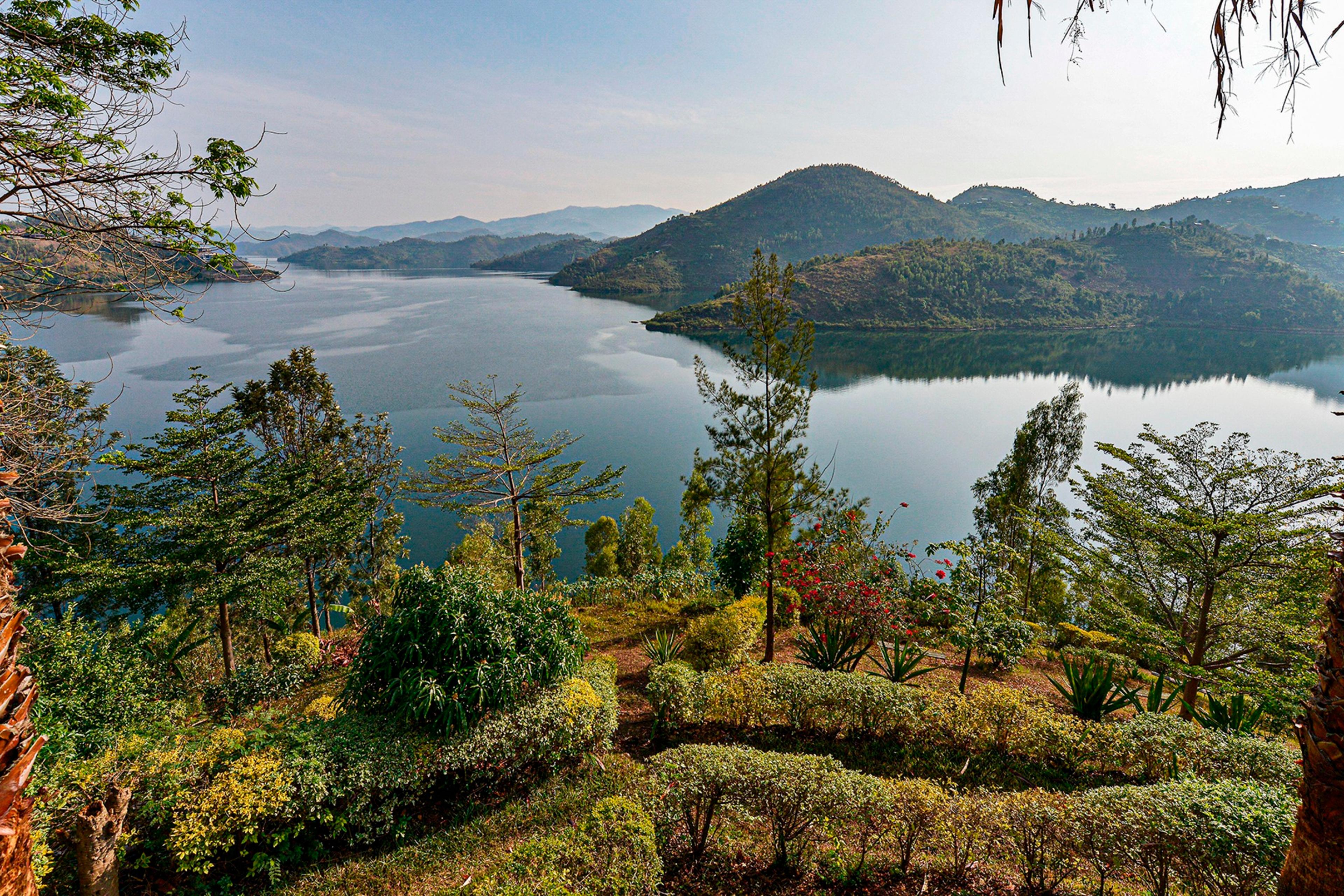 View of the Lake Kivu, Rwanda