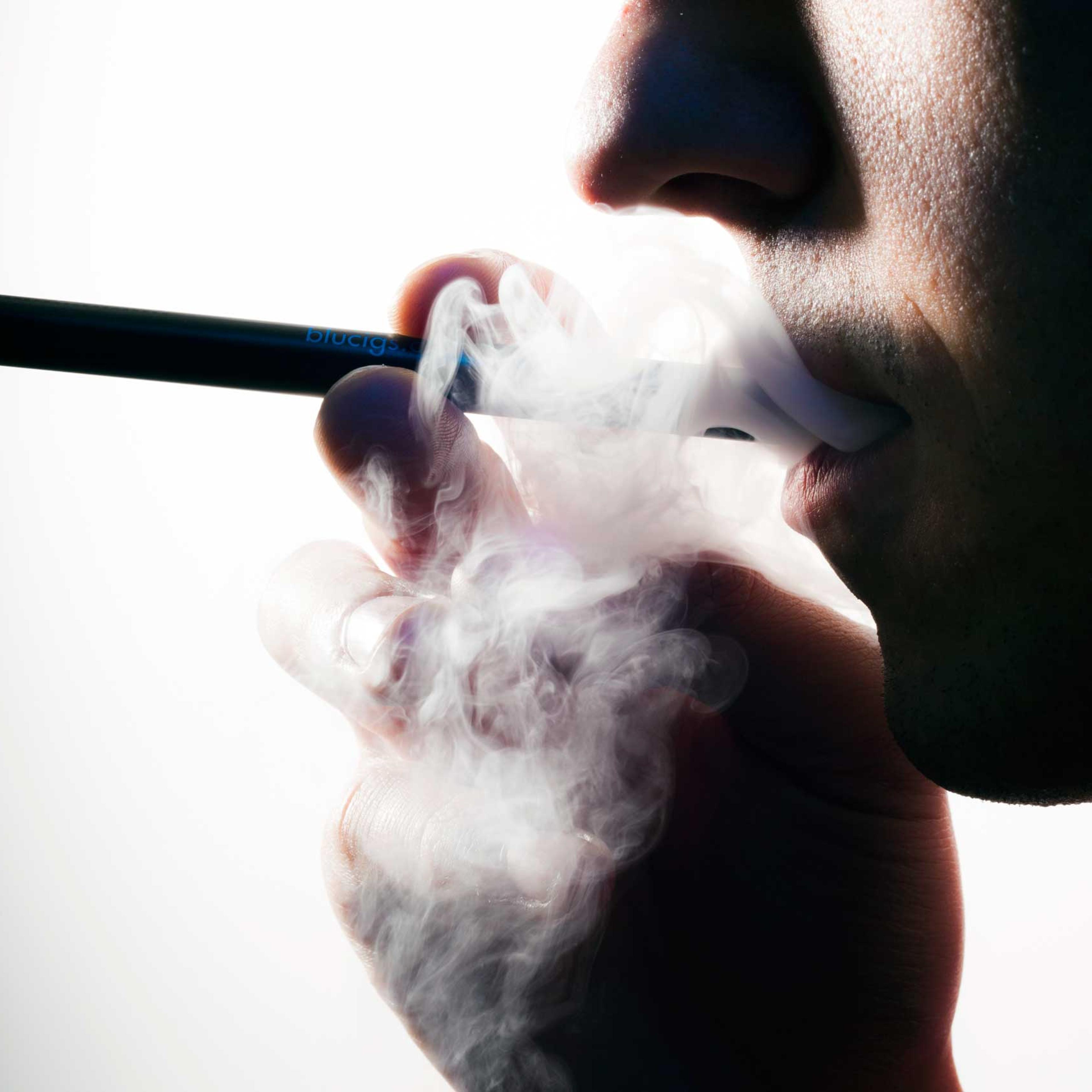TIME.com stock photos E-Cig Electronic Cigarette Smoke