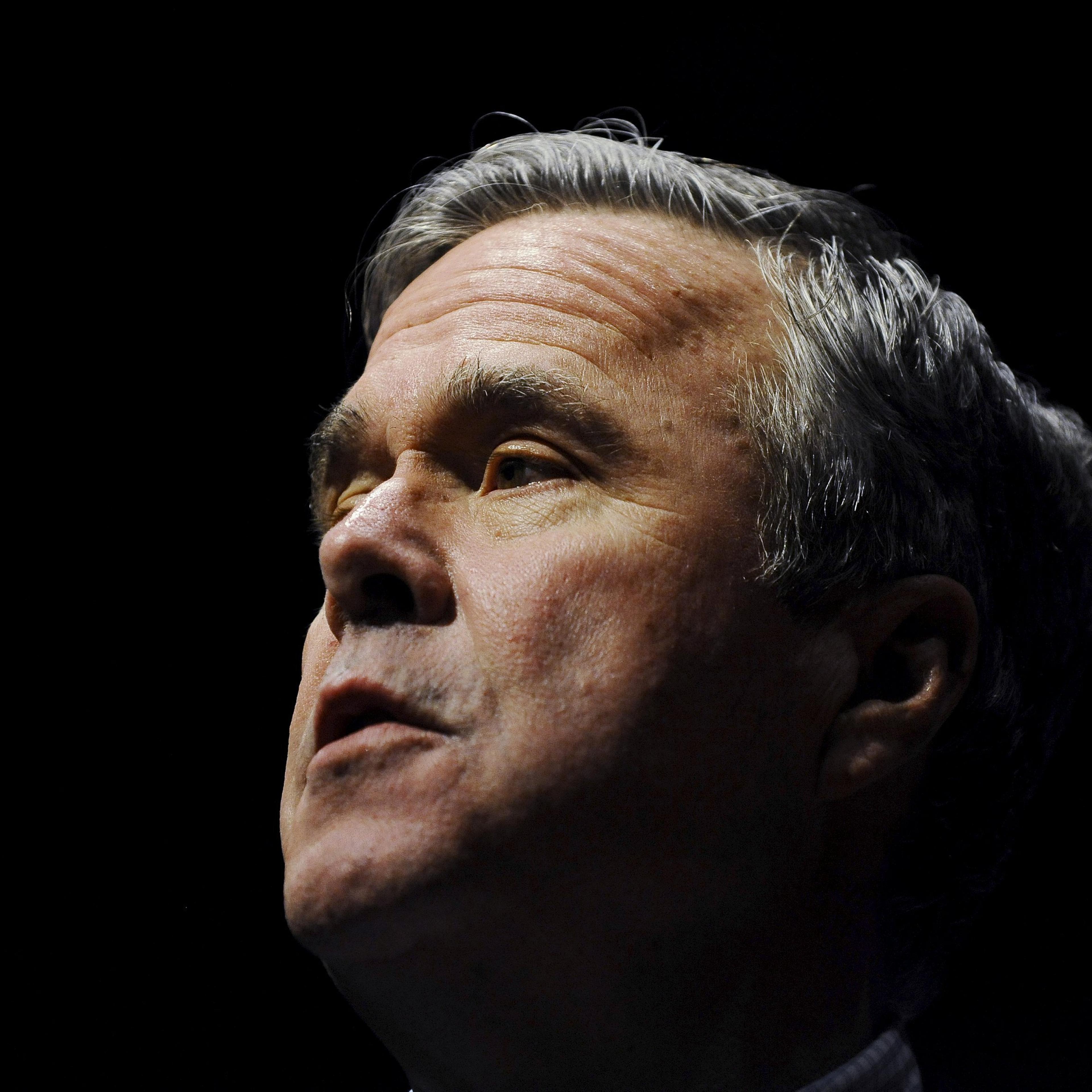 Republican U.S. presidential candidate Jeb Bush speaks during a campaign event in Greenville, South Carolina