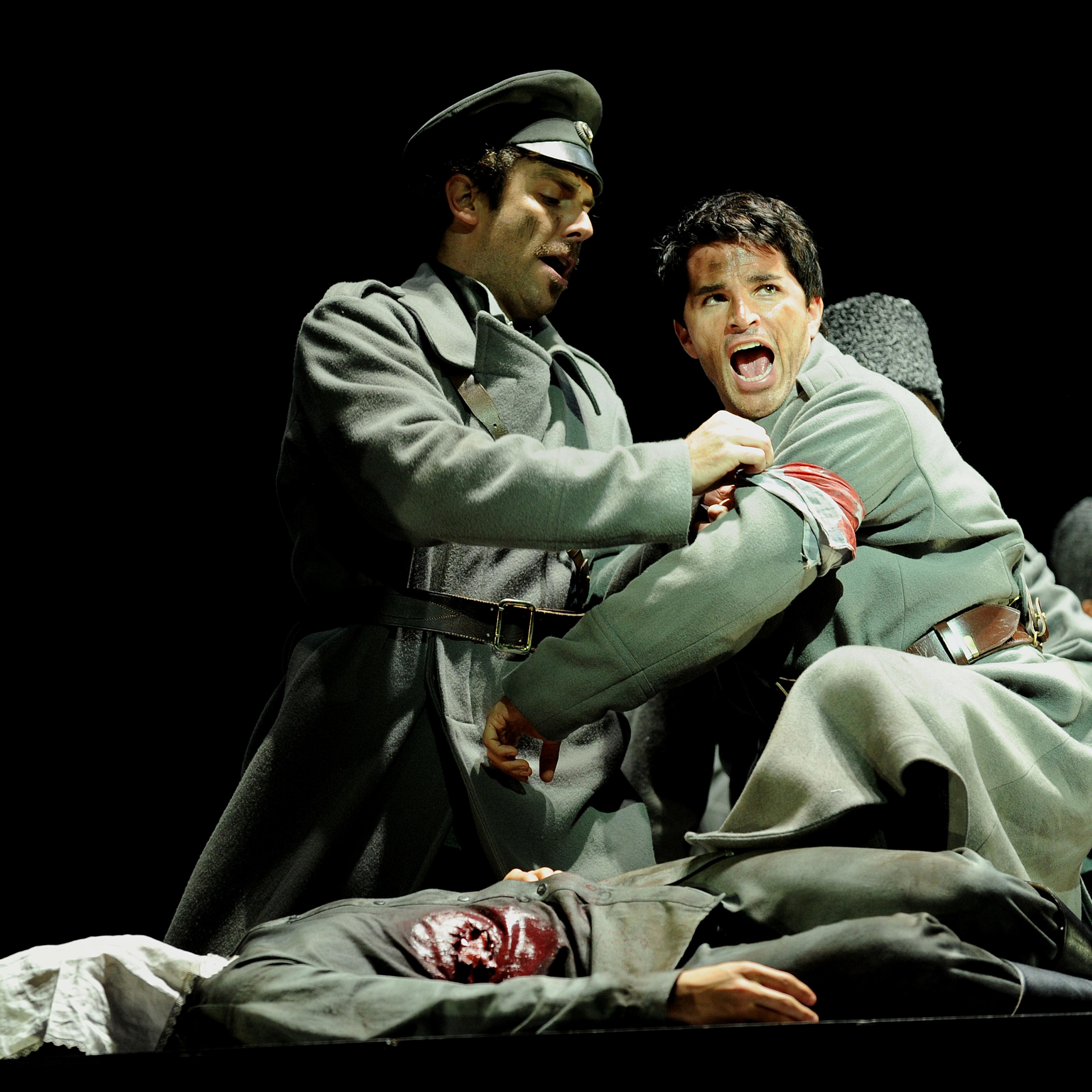 Cast memaCast members perform during a media call for the Doctor Zhivago musical romance in Sydney on Feb. 17, 2011.