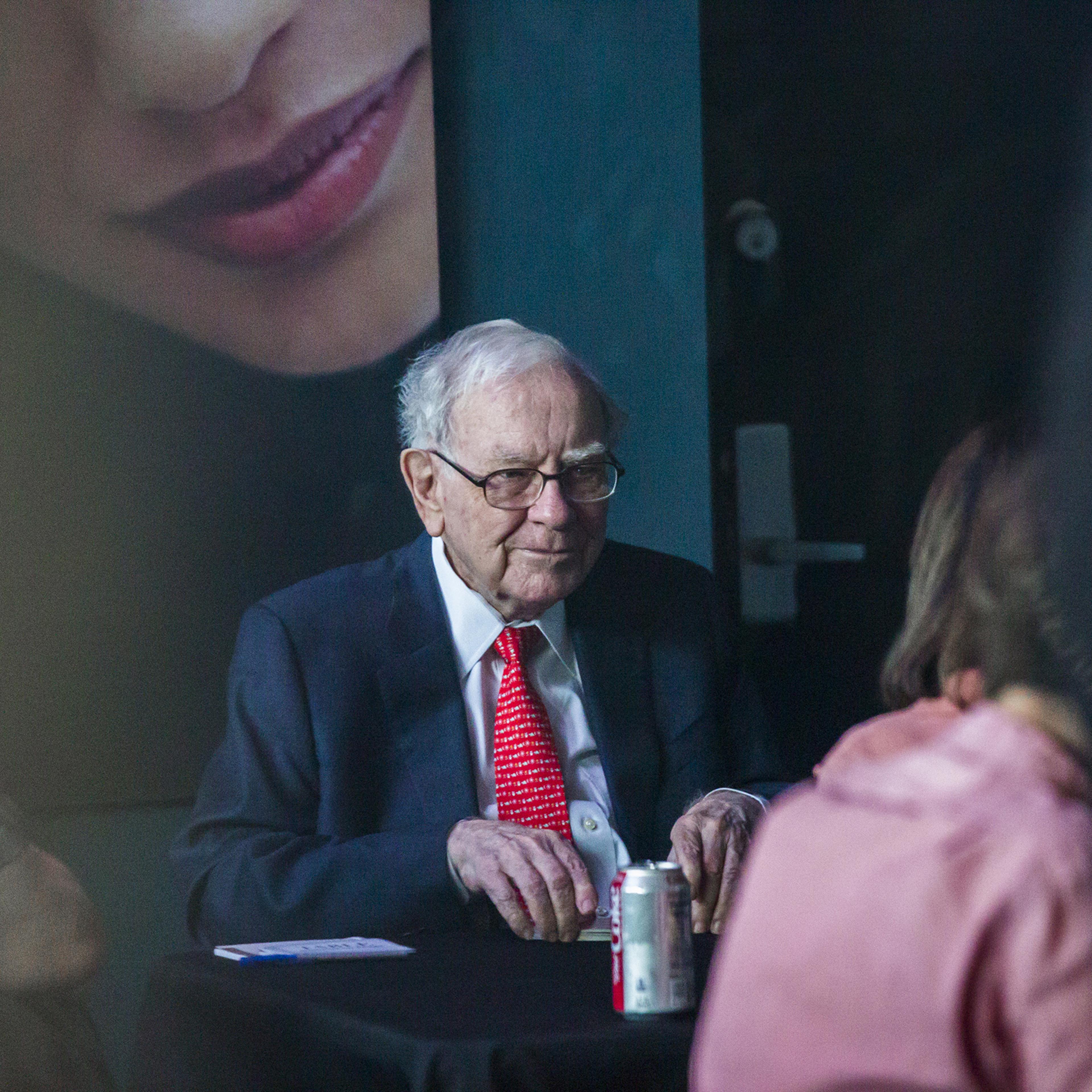 Warren Buffett at the The Berkshire Hathaway Inc. Annual General Meeting