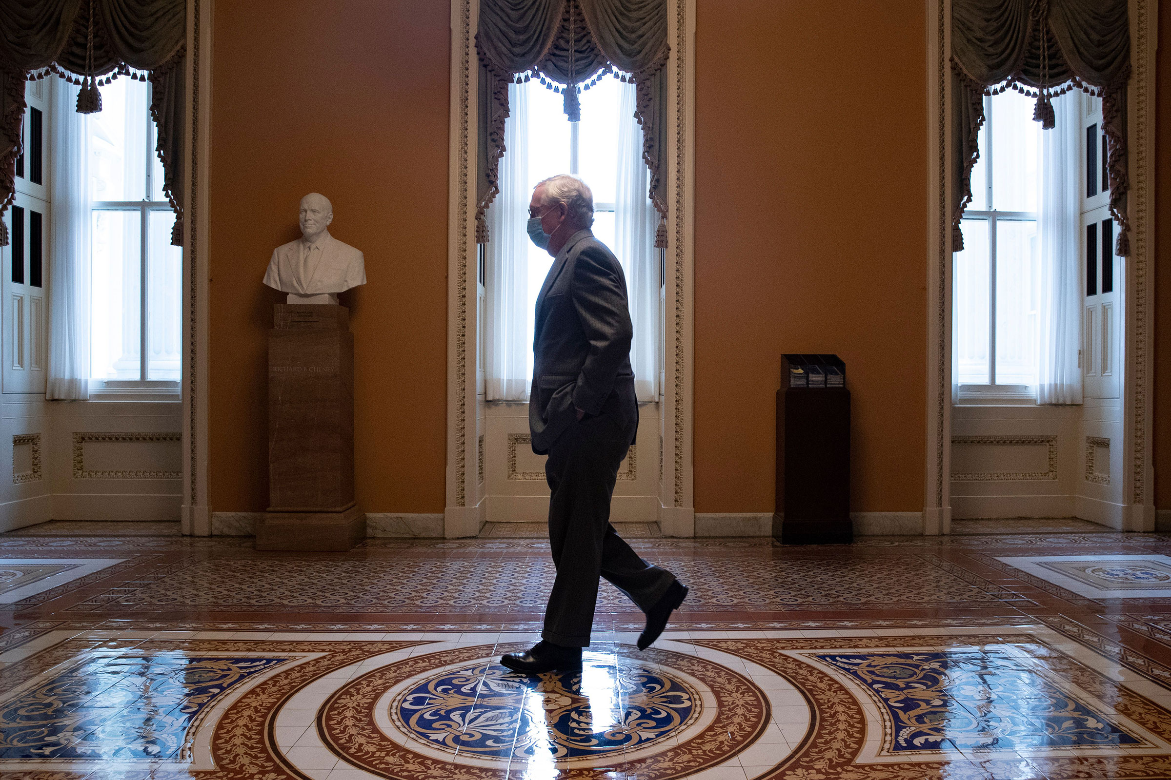 US Senate to vote on the Paycheck Protection Program Extension Act of 2021, Washington, USA - 25 Mar 2021