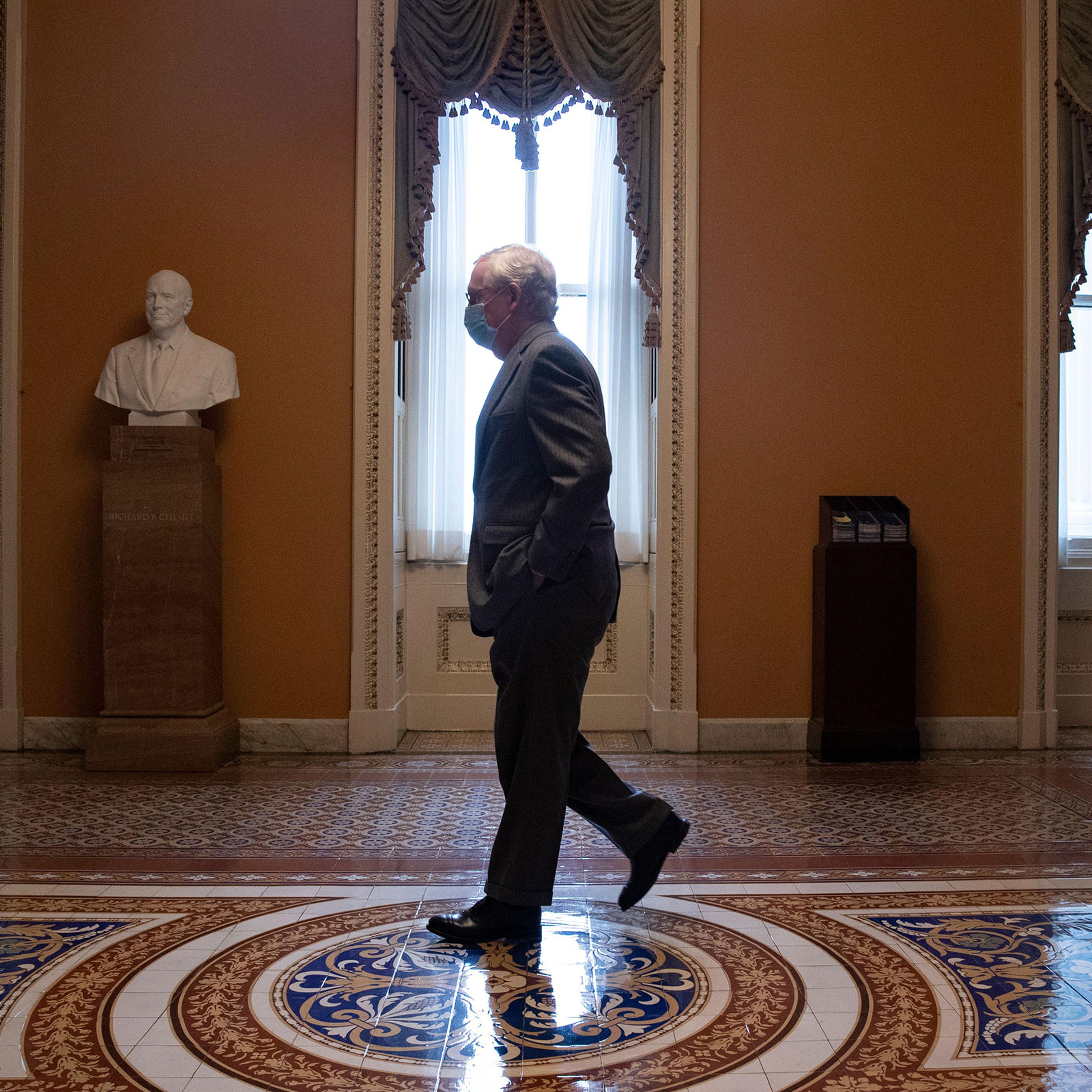 US Senate to vote on the Paycheck Protection Program Extension Act of 2021, Washington, USA - 25 Mar 2021