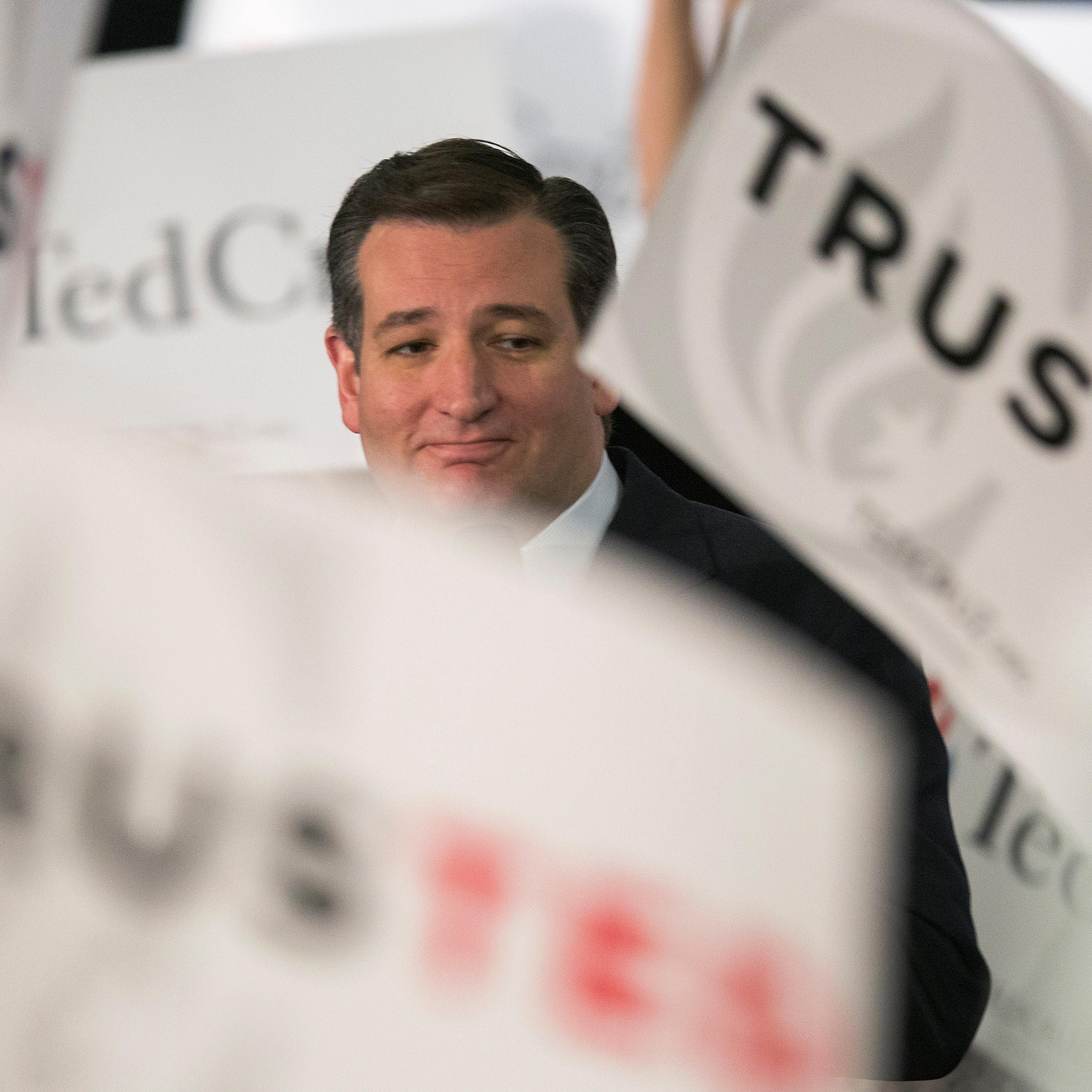 Presidential Candidate Ted Cruz Campaigns In Southern California