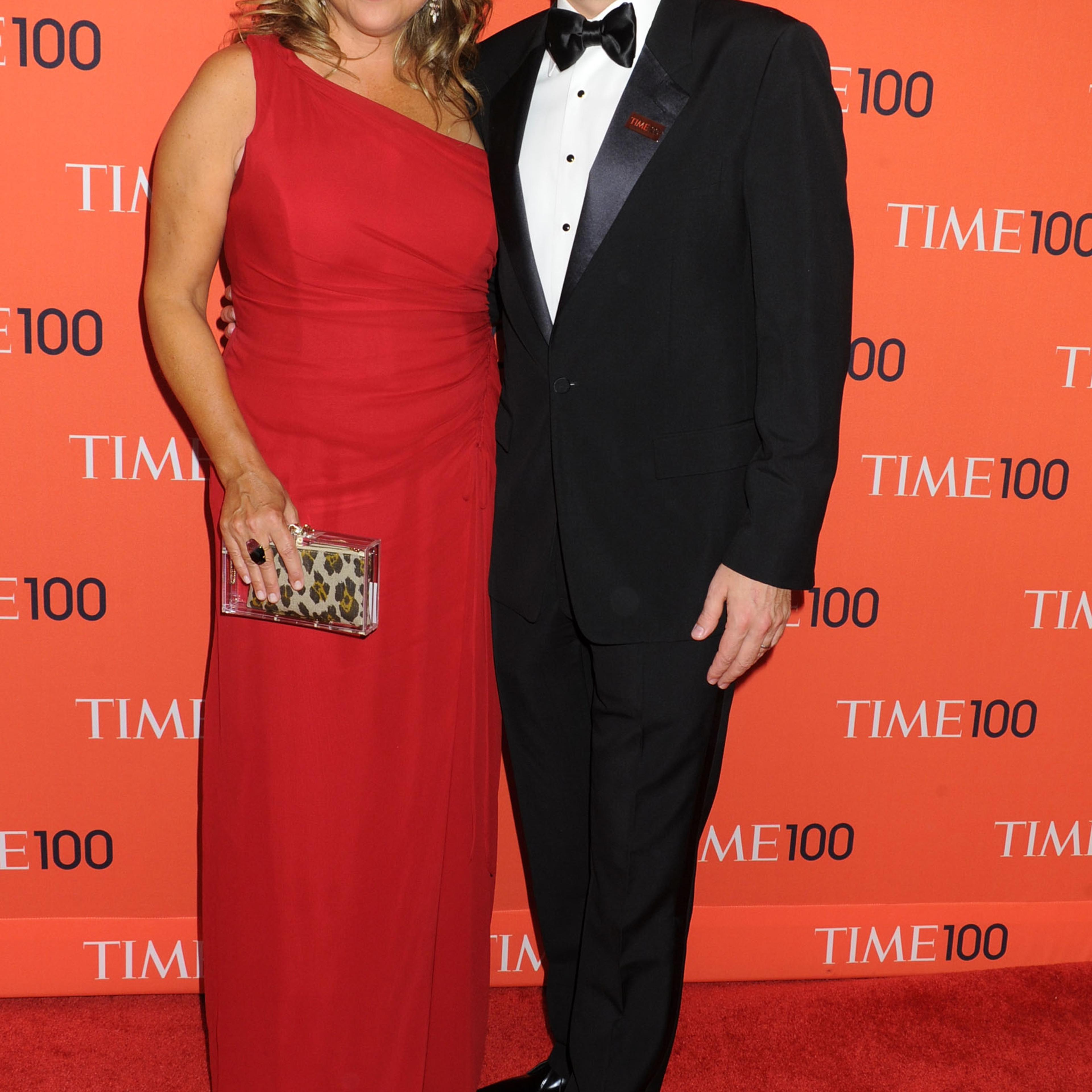 TV host Jimmy Fallon and Nancy Juvonen attend the 2013 Time 100 Gala at Frederick P. Rose Hall, Jazz at Lincoln Center on April 23, 2013 in New York City.