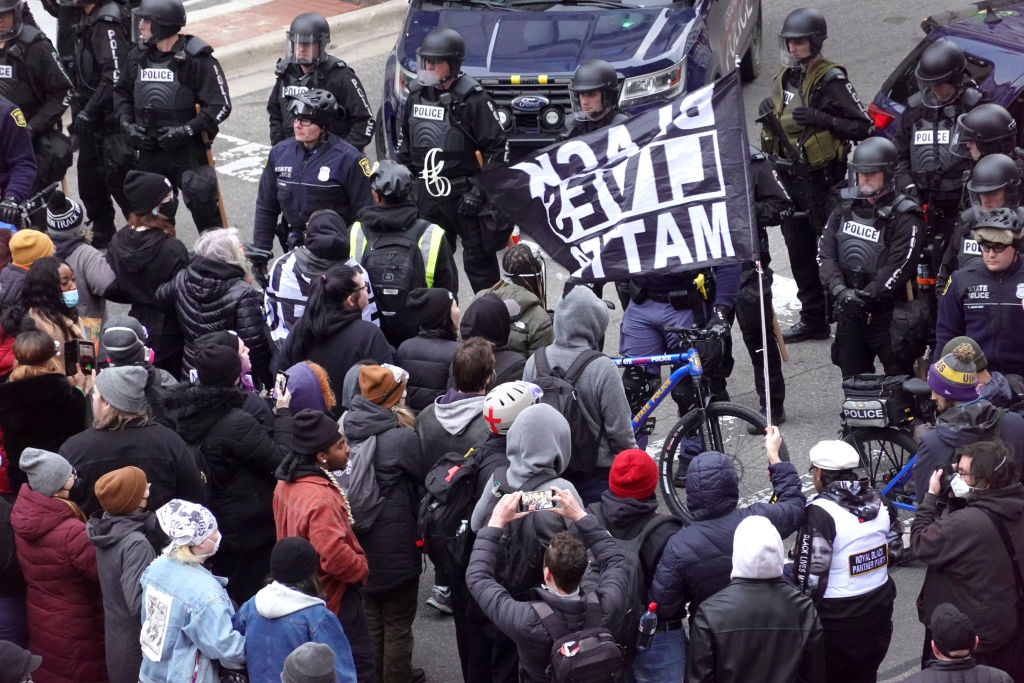 Grand Rapids Community Protests Against Police Department Over Officer Shooting That Killed Patrick Lyoya