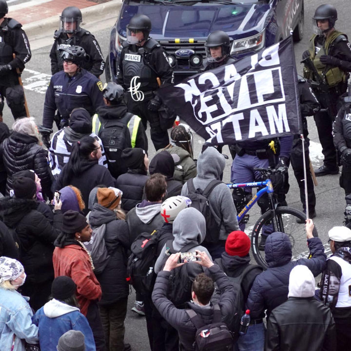Grand Rapids Community Protests Against Police Department Over Officer Shooting That Killed Patrick Lyoya