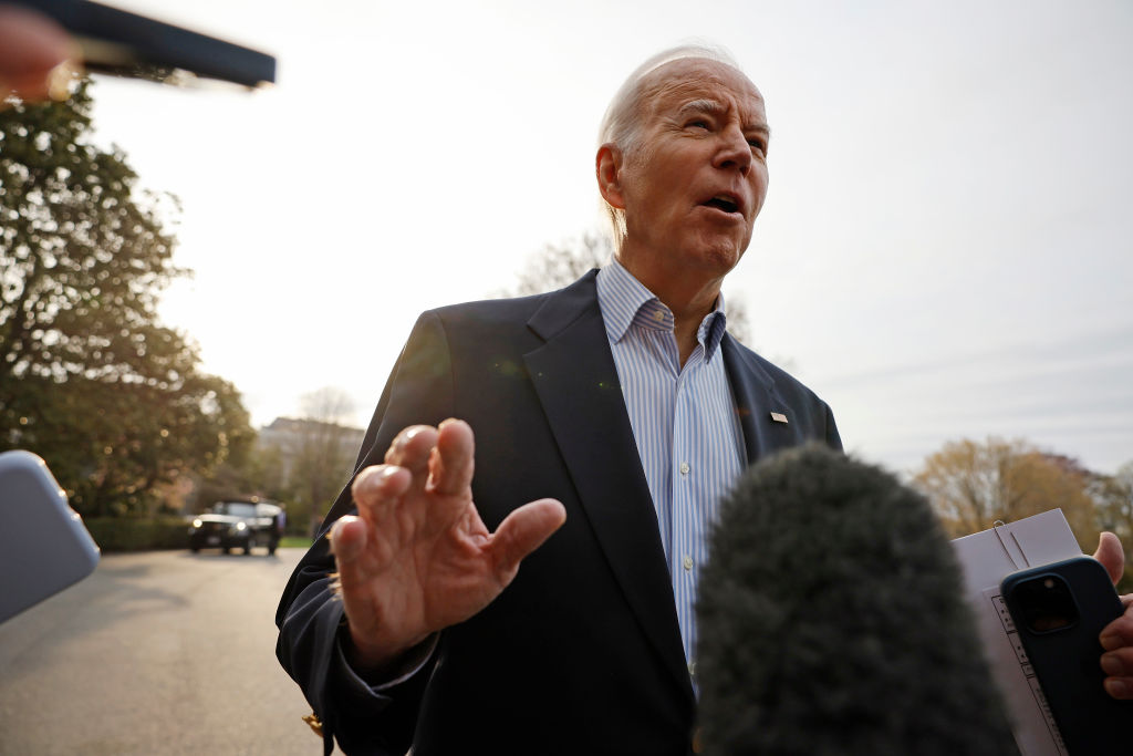 President Biden Departs The White House For Mississippi