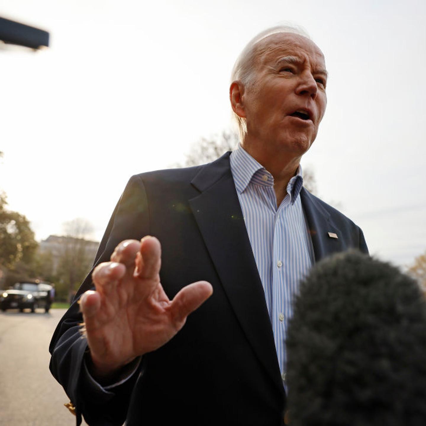 President Biden Departs The White House For Mississippi