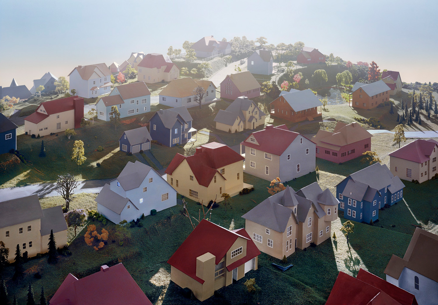 <em>Landscape with Houses (Dutchess County, NY) #1</em>, 2009