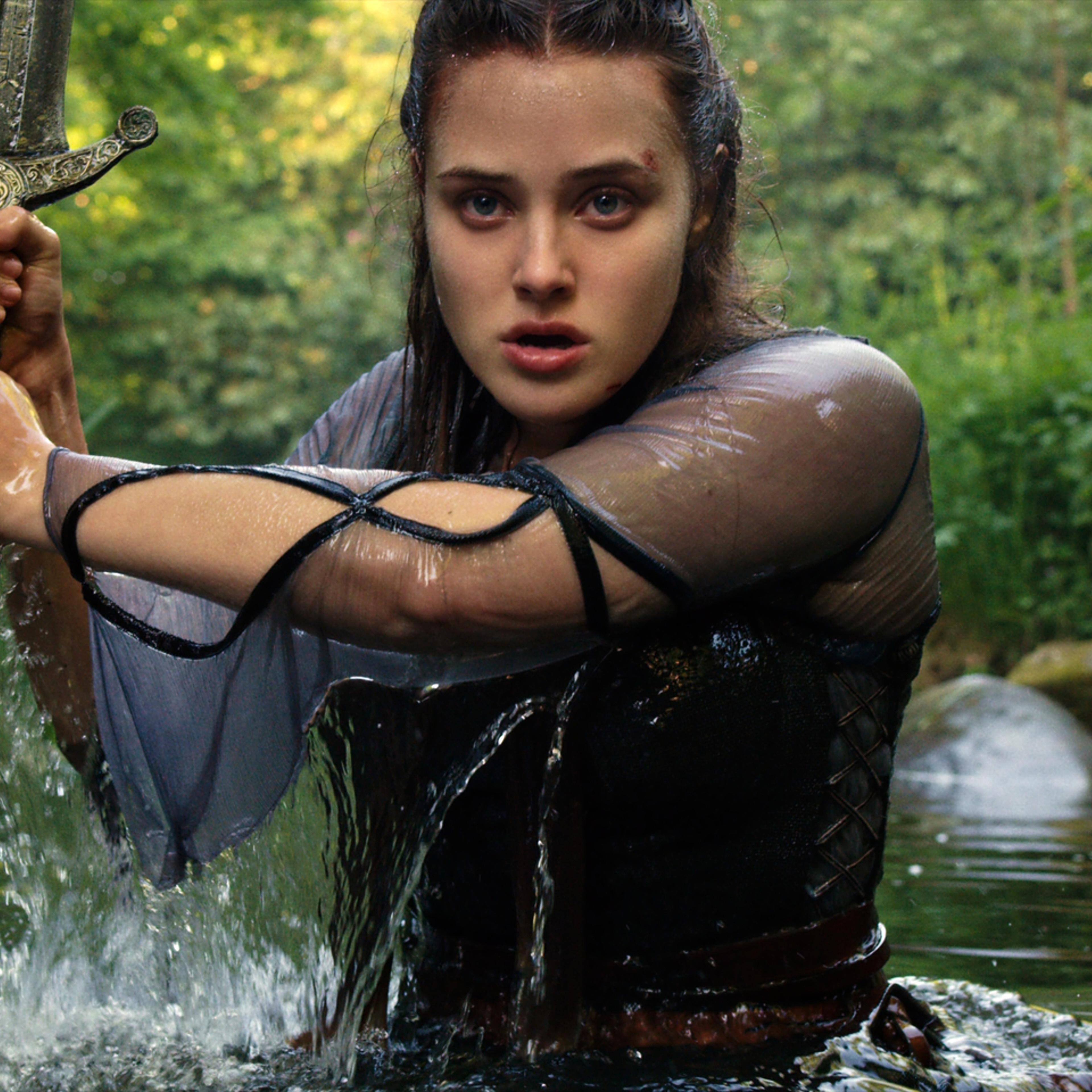 CURSED (L TO R) KATHERINE LANGFORD as NIMUE in episode 104 of CURSED Cr. Netflix © 2020