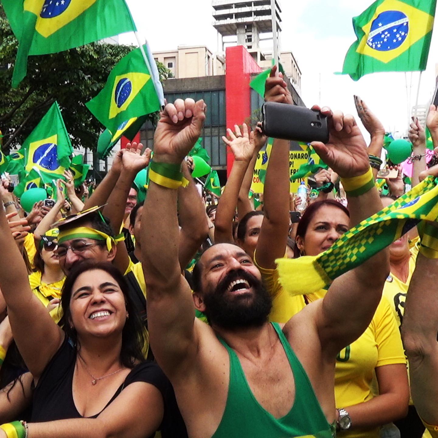 Rally In Favor Of Jair Bolsonaro In Sao Paulo