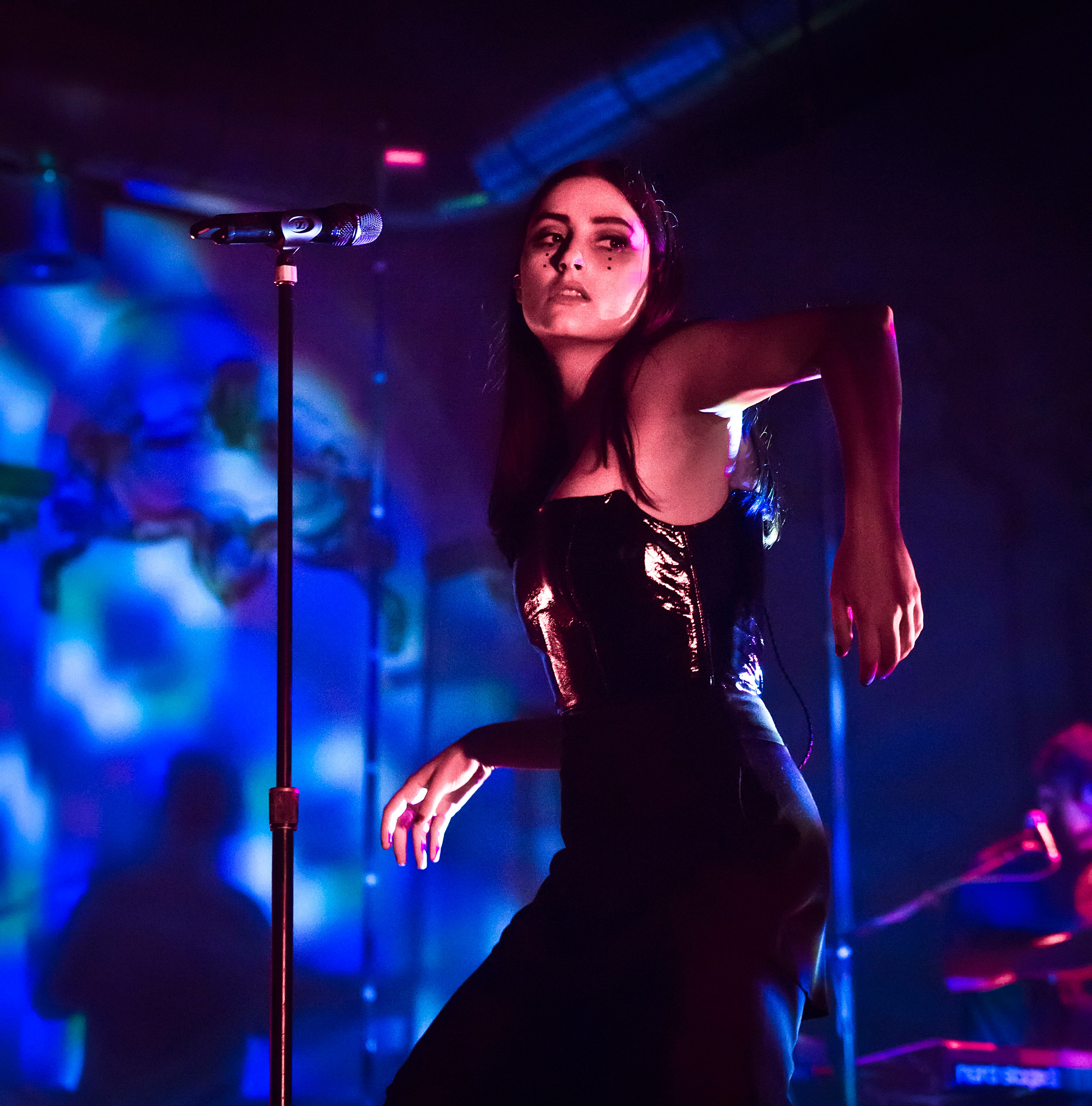 inger Jillian Banks performs live on stage during a concert at the Huxleys