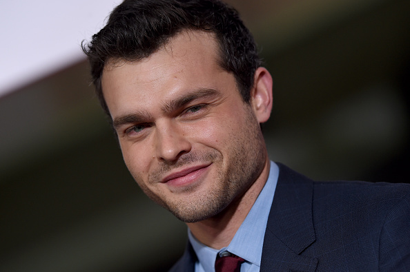 Actor Alden Ehrenreich arrives at the premiere of Universal Pictures' 'Hail, Caesar!' at Regency Village Theatre on February 1, 2016 in Westwood, California.