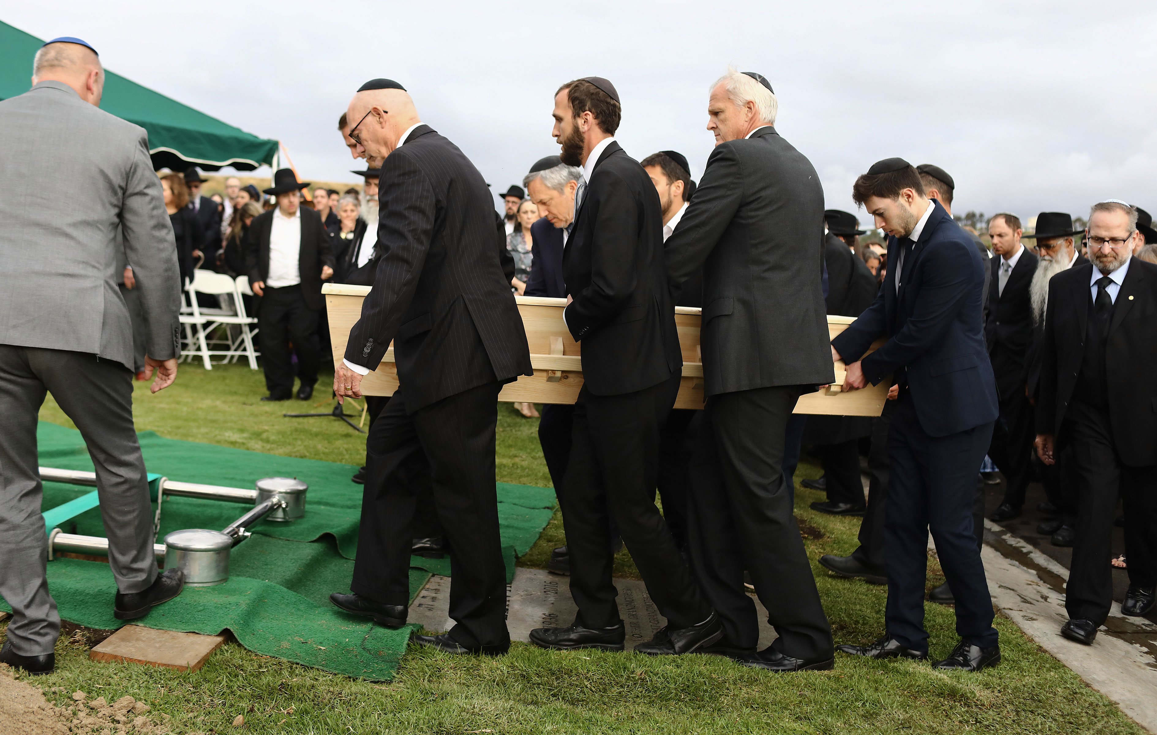 Funeral Service And Vigil Held For Lori Gilbert Kaye, Killed In Shooting At Poway Synagogue