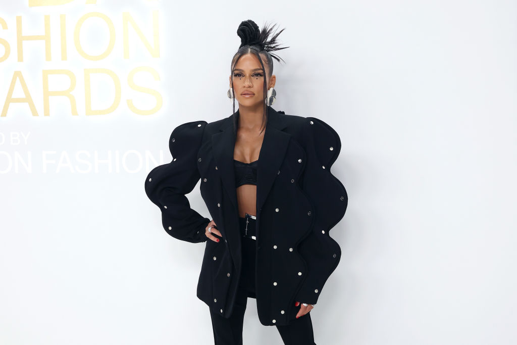 Cassie on the red carpet of the CFDA Fashion Awards