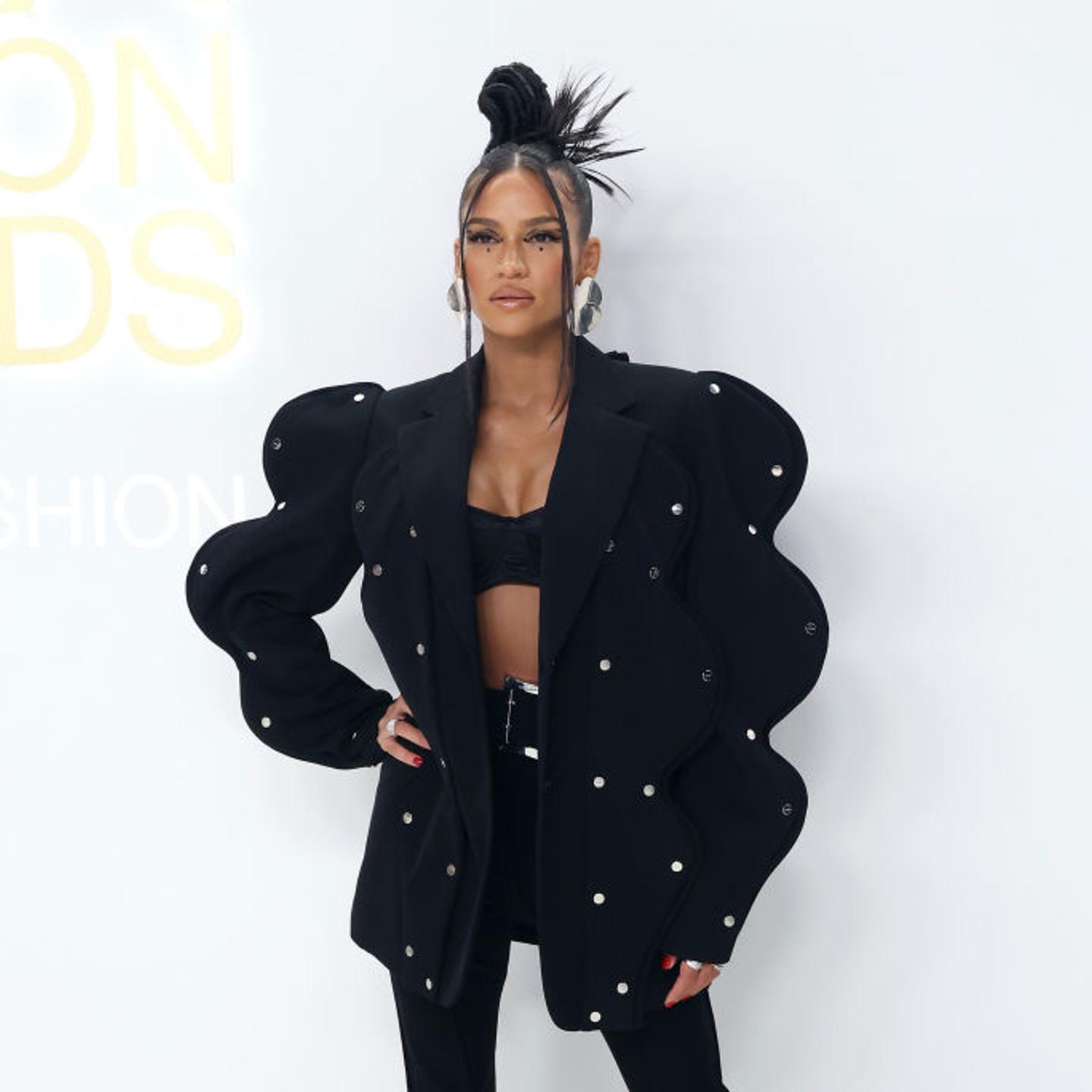 Cassie on the red carpet of the CFDA Fashion Awards
