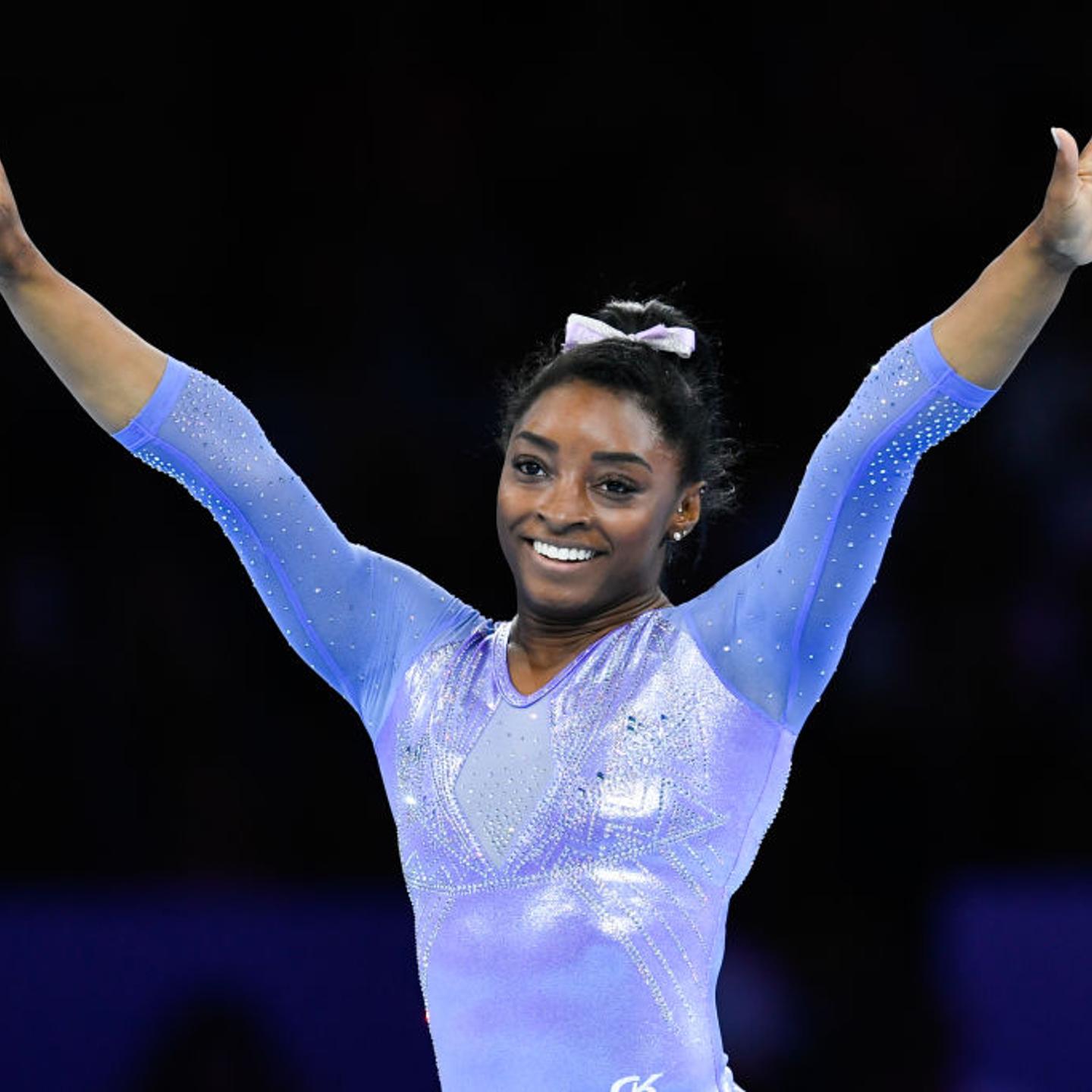Simone Biles New Vault Practice 2020