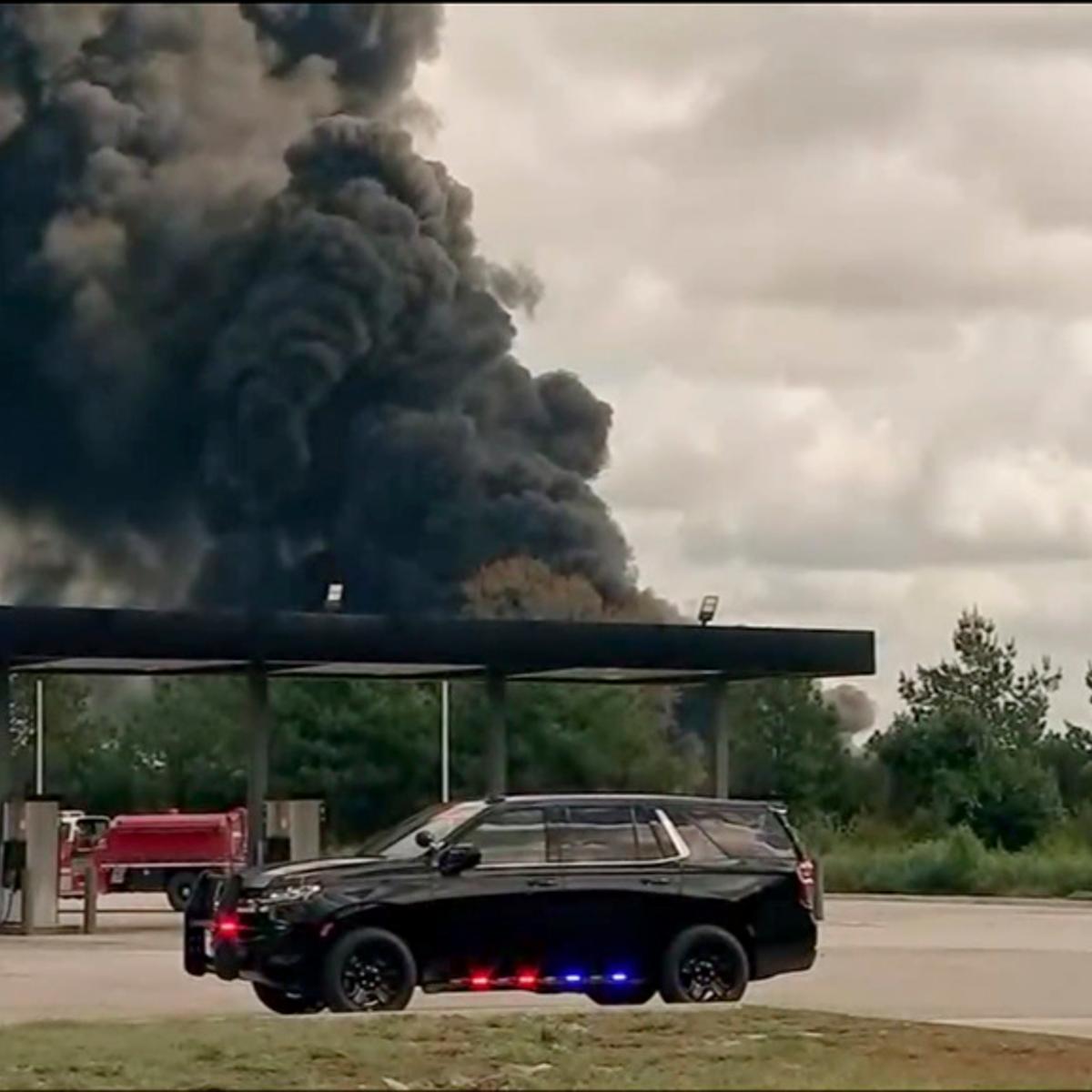 Texas-Chemical Plant-Fire