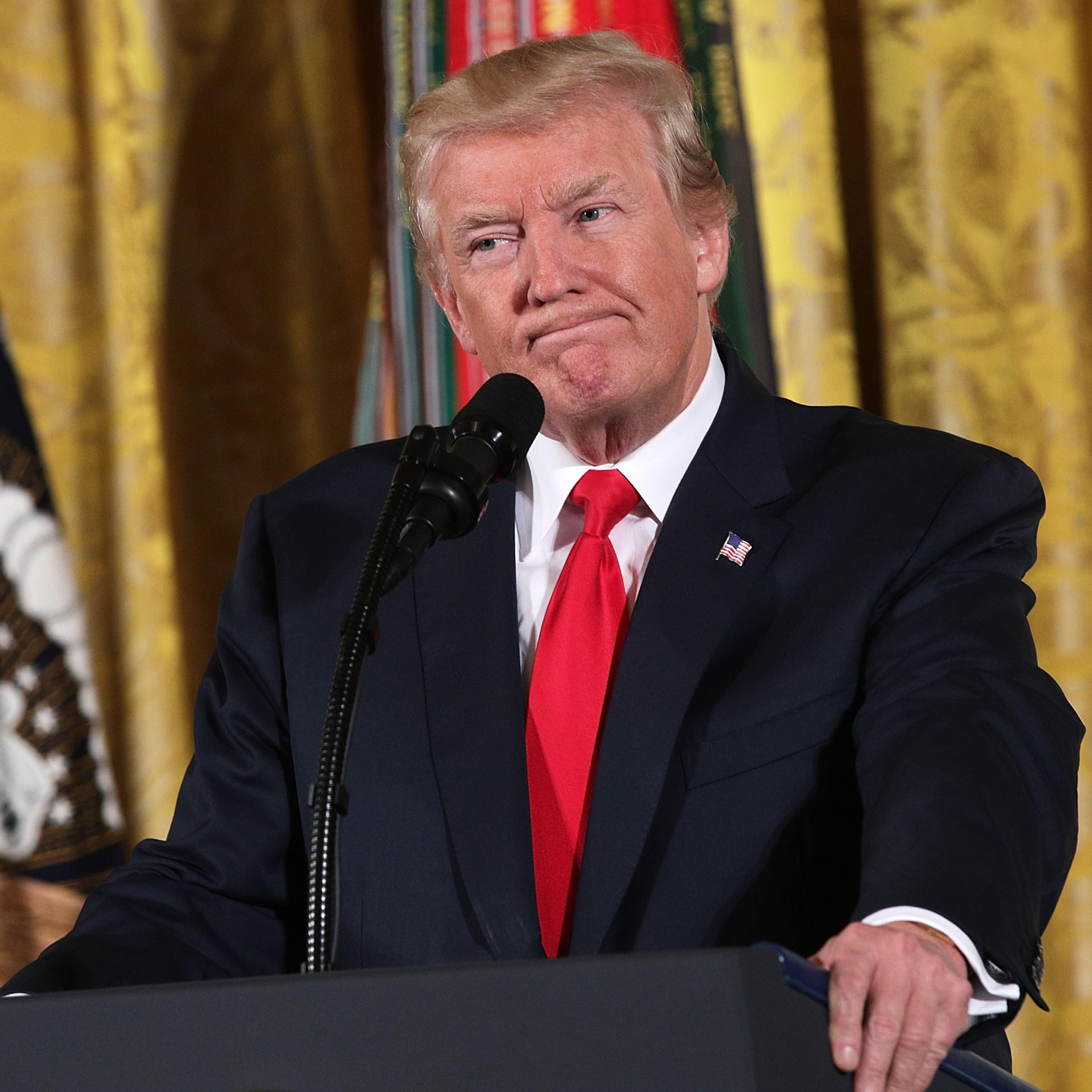 Donald Trump Awards Medal Of Honor To Vietnam War Veteran James C. McCloughan