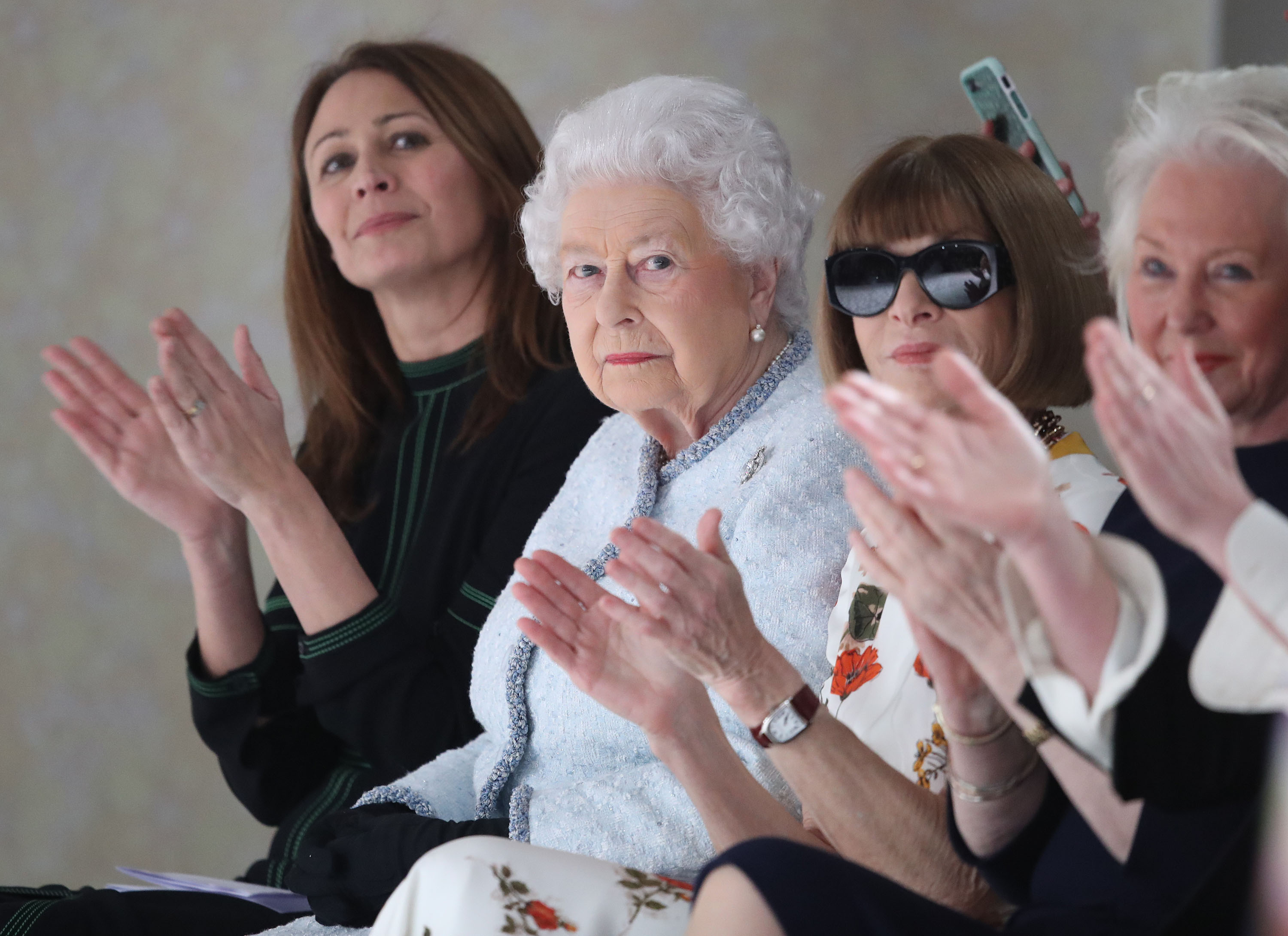 Richard Quinn - Front Row - LFW February 2018