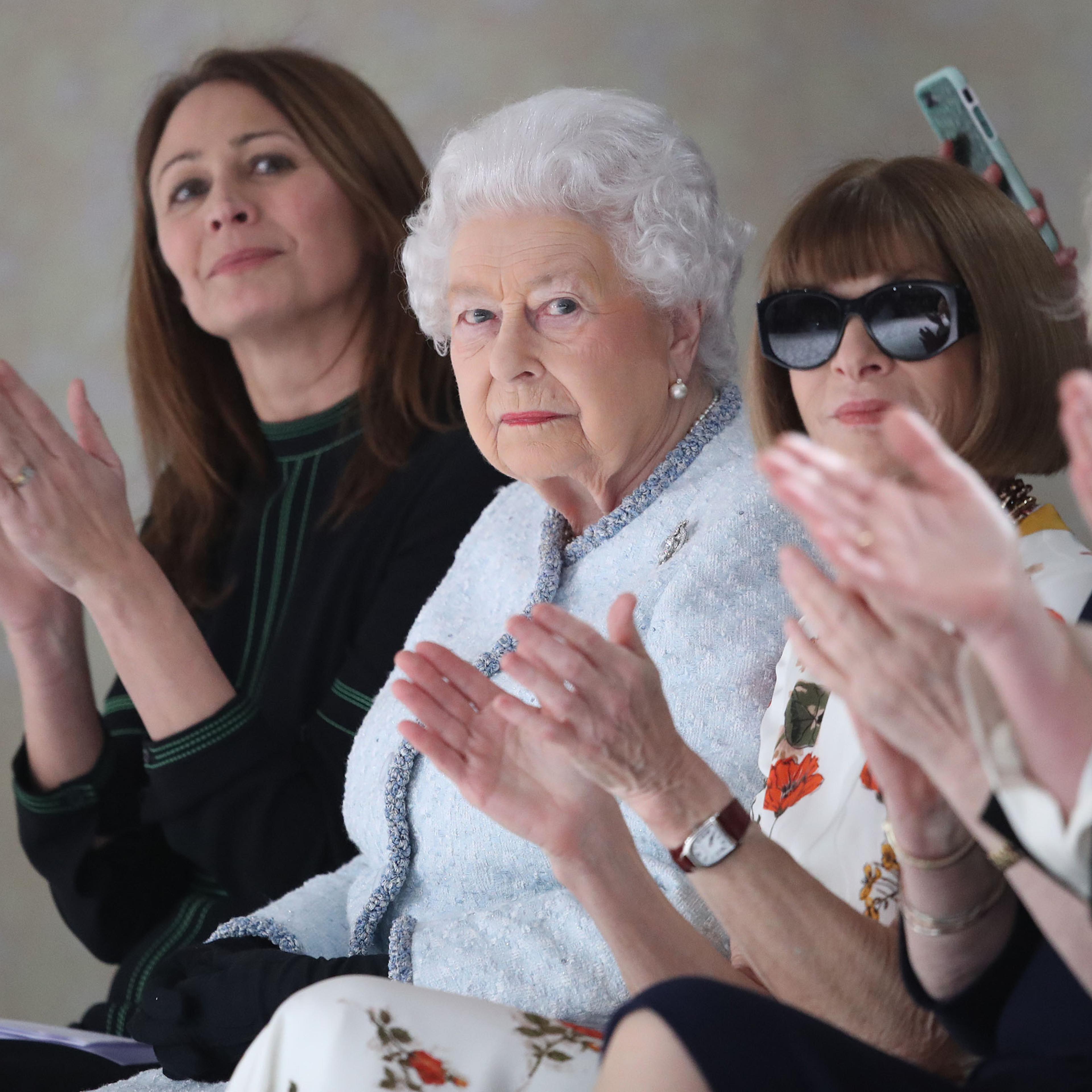 Richard Quinn - Front Row - LFW February 2018
