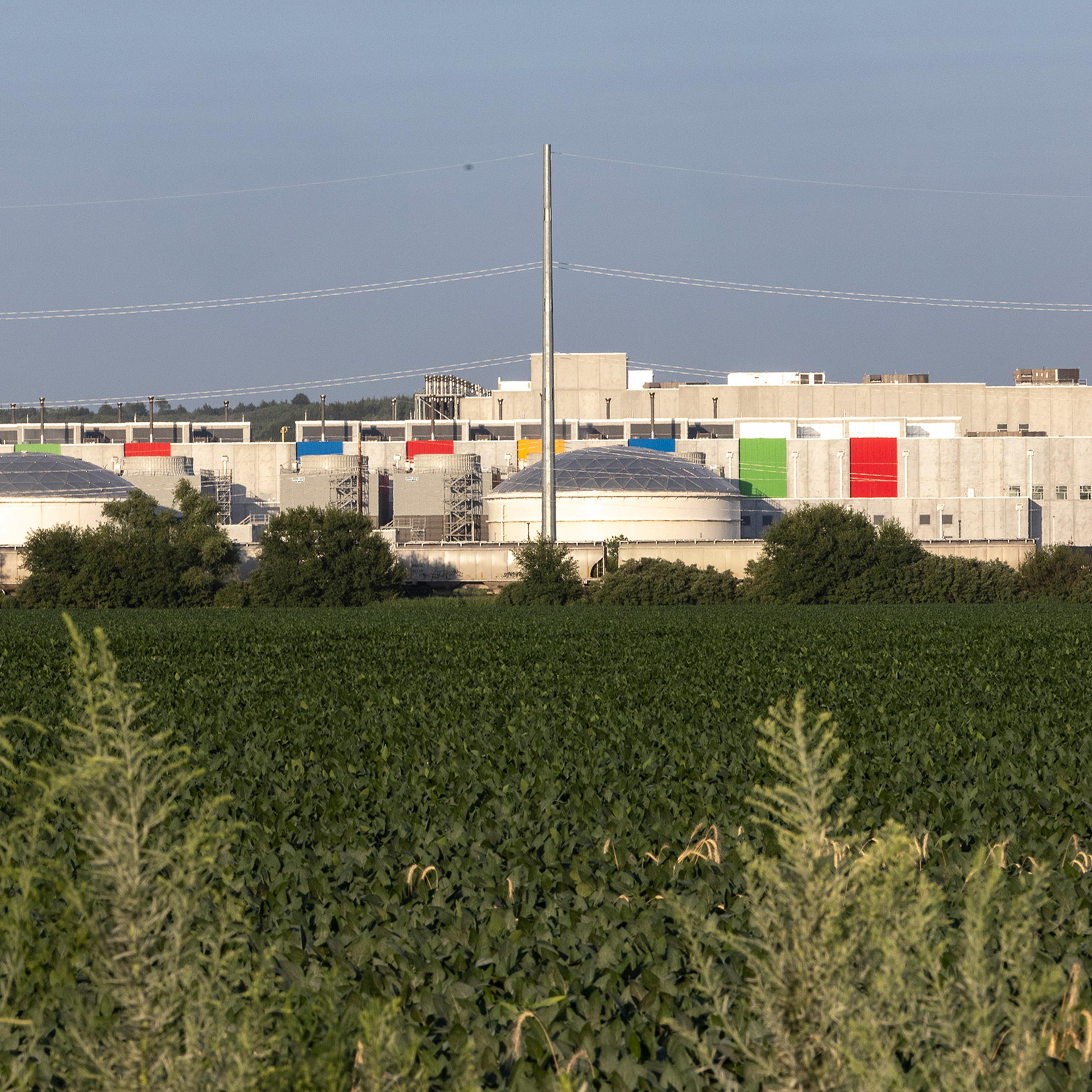 A Google server farm in Council Bluffs, IA is run by Modis Engineering . July 29, 2021. Kathryn Gamble for TIME