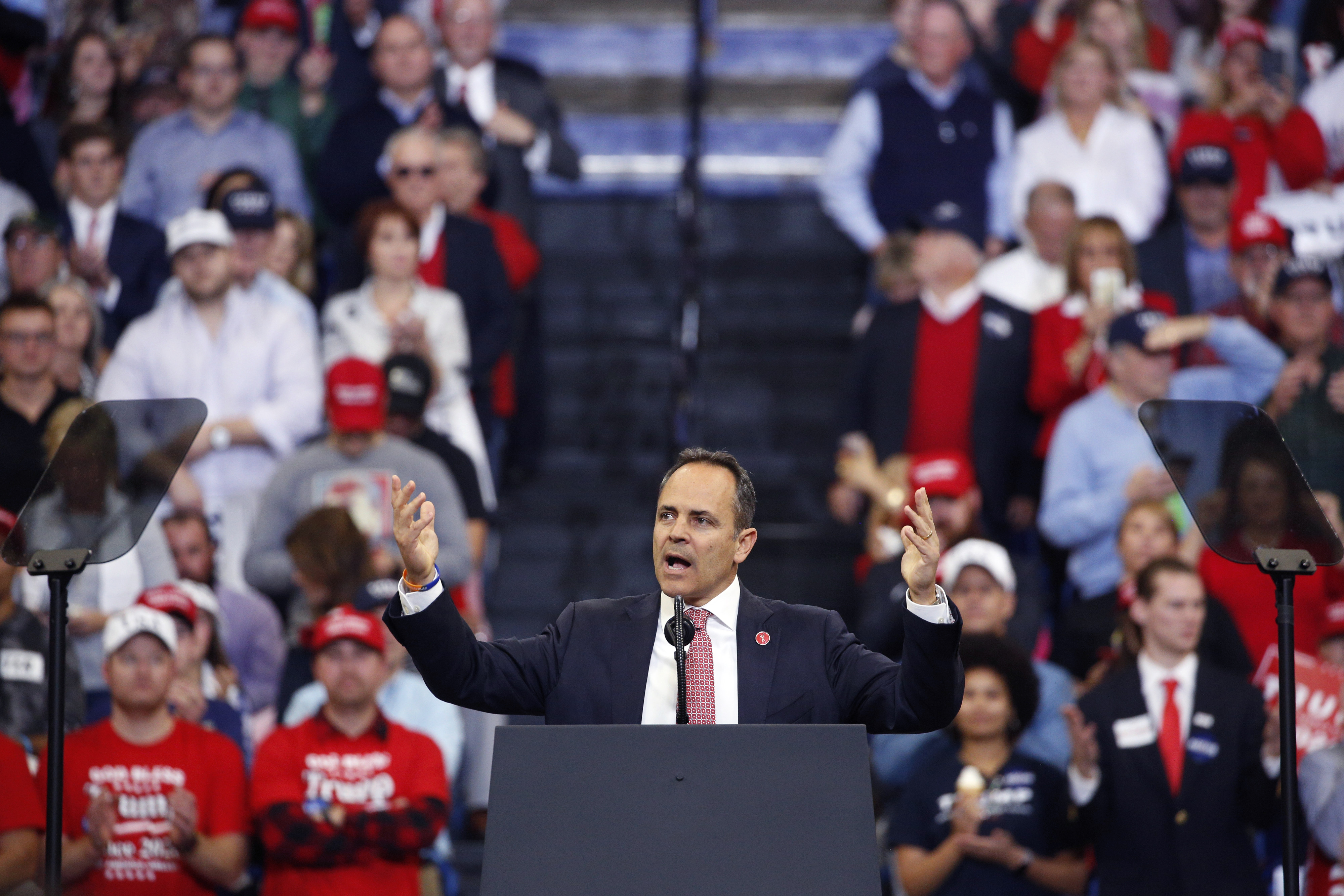 U.S. President Trump Hosts Keep America Great Rally