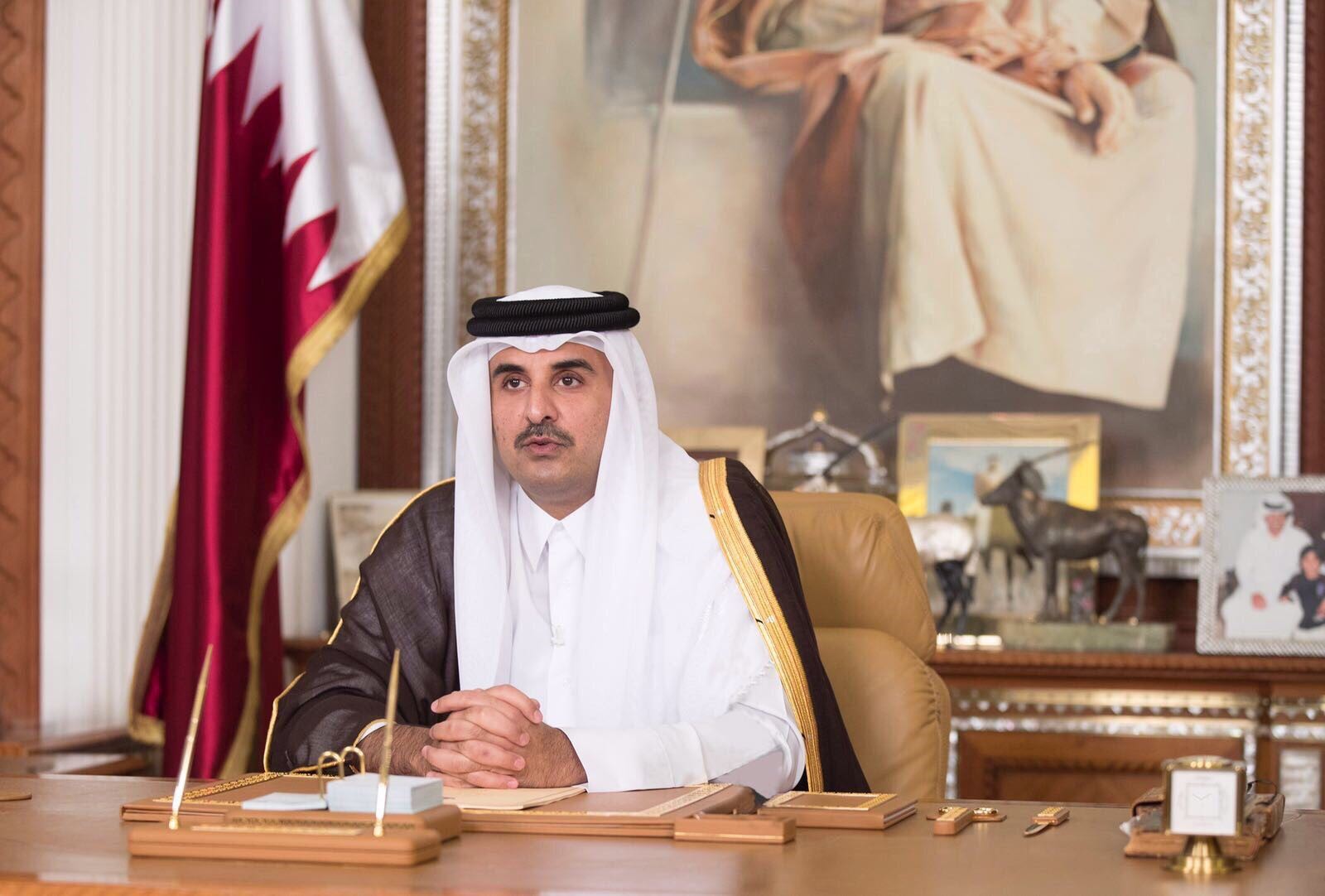Emir of Qatar Sheikh Tamim bin Hamad Al Thani