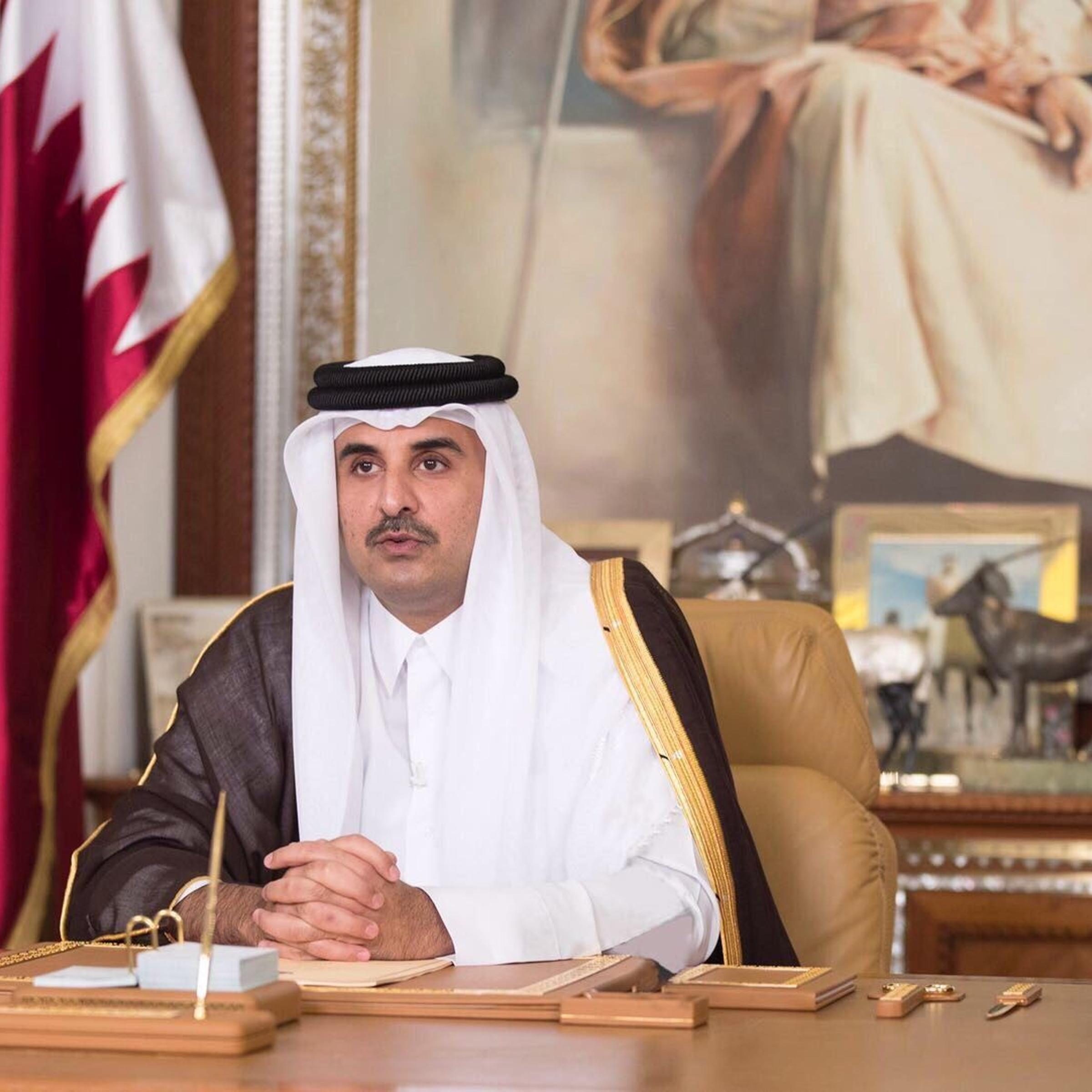 Emir of Qatar Sheikh Tamim bin Hamad Al Thani